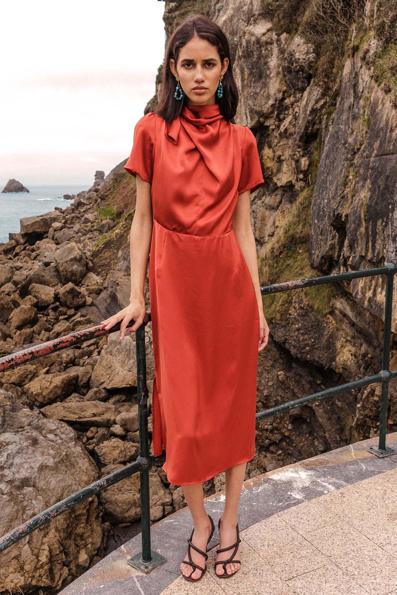 Terracotta MAPE dress