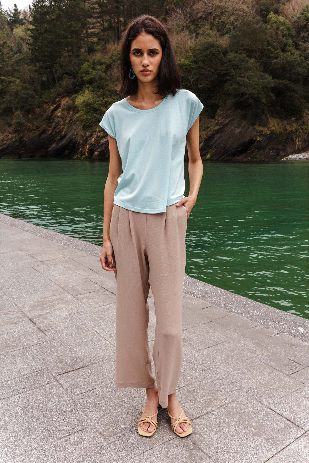 Water green NASER t-shirt