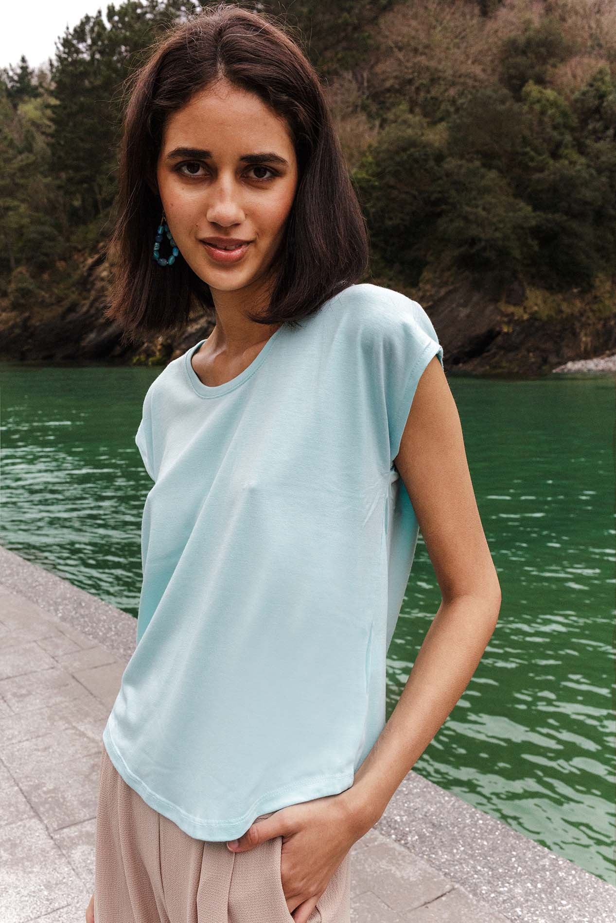 Water green NASER t-shirt