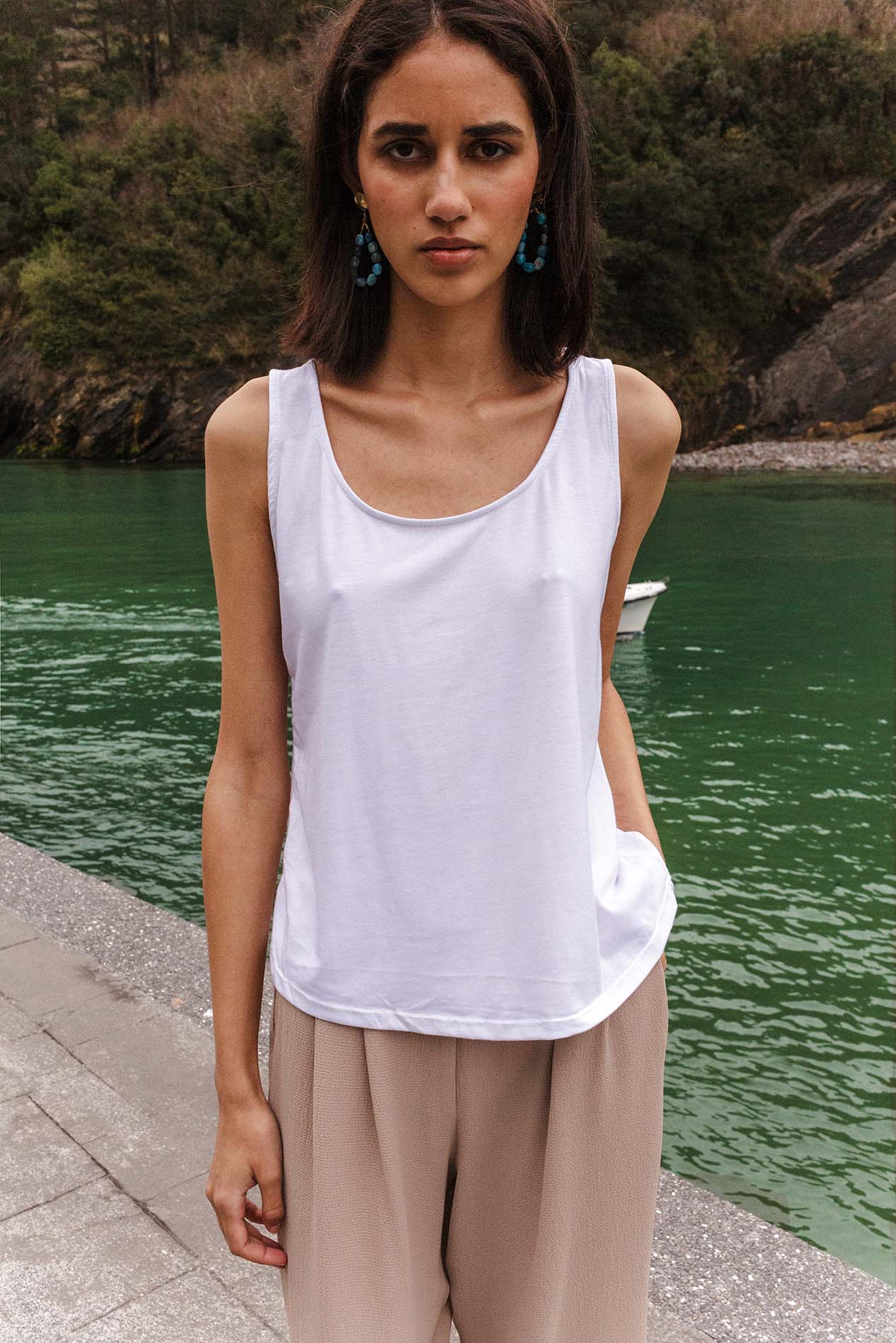 T-shirt BELKAS blanc