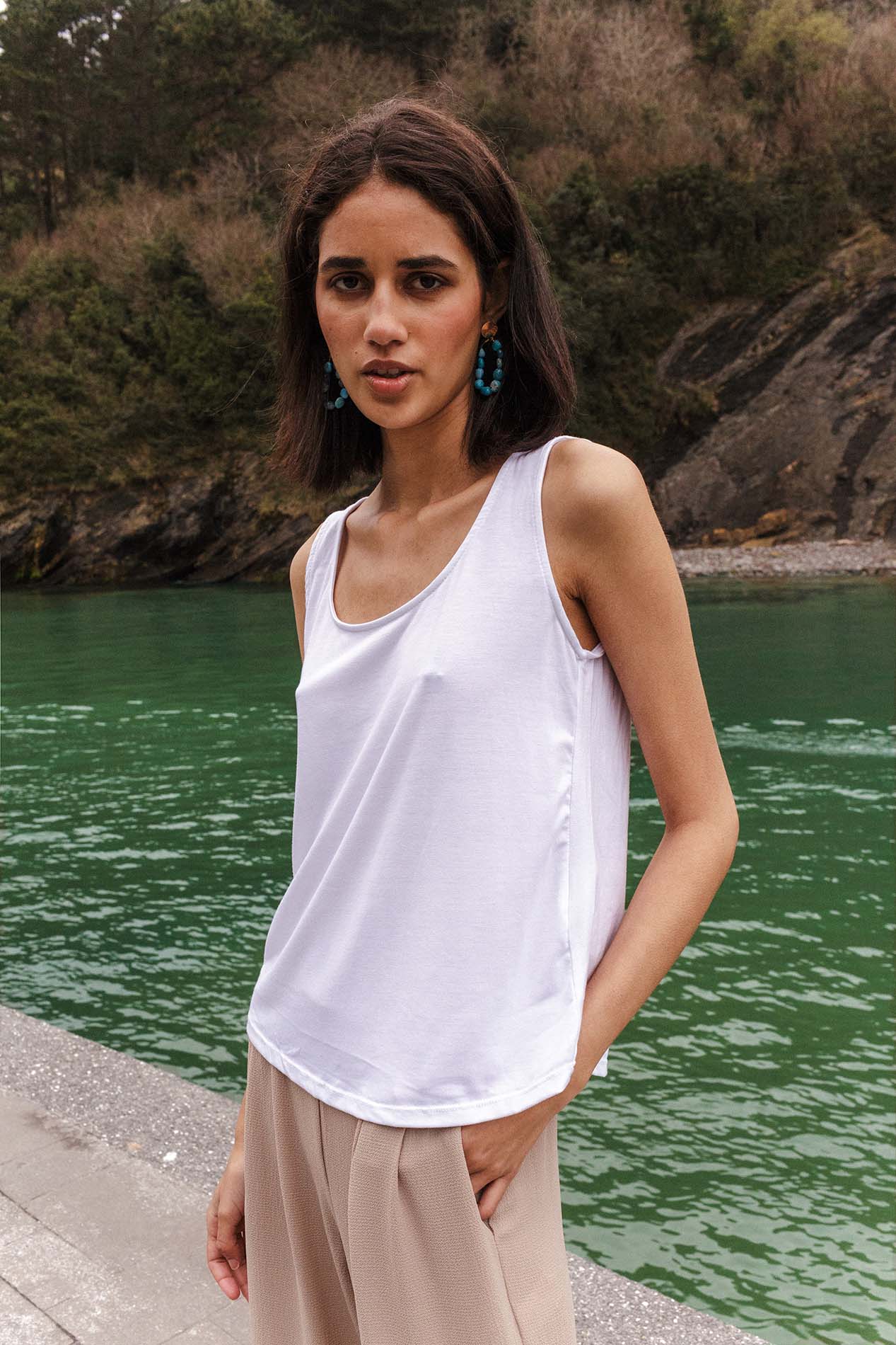 T-shirt BELKAS blanc