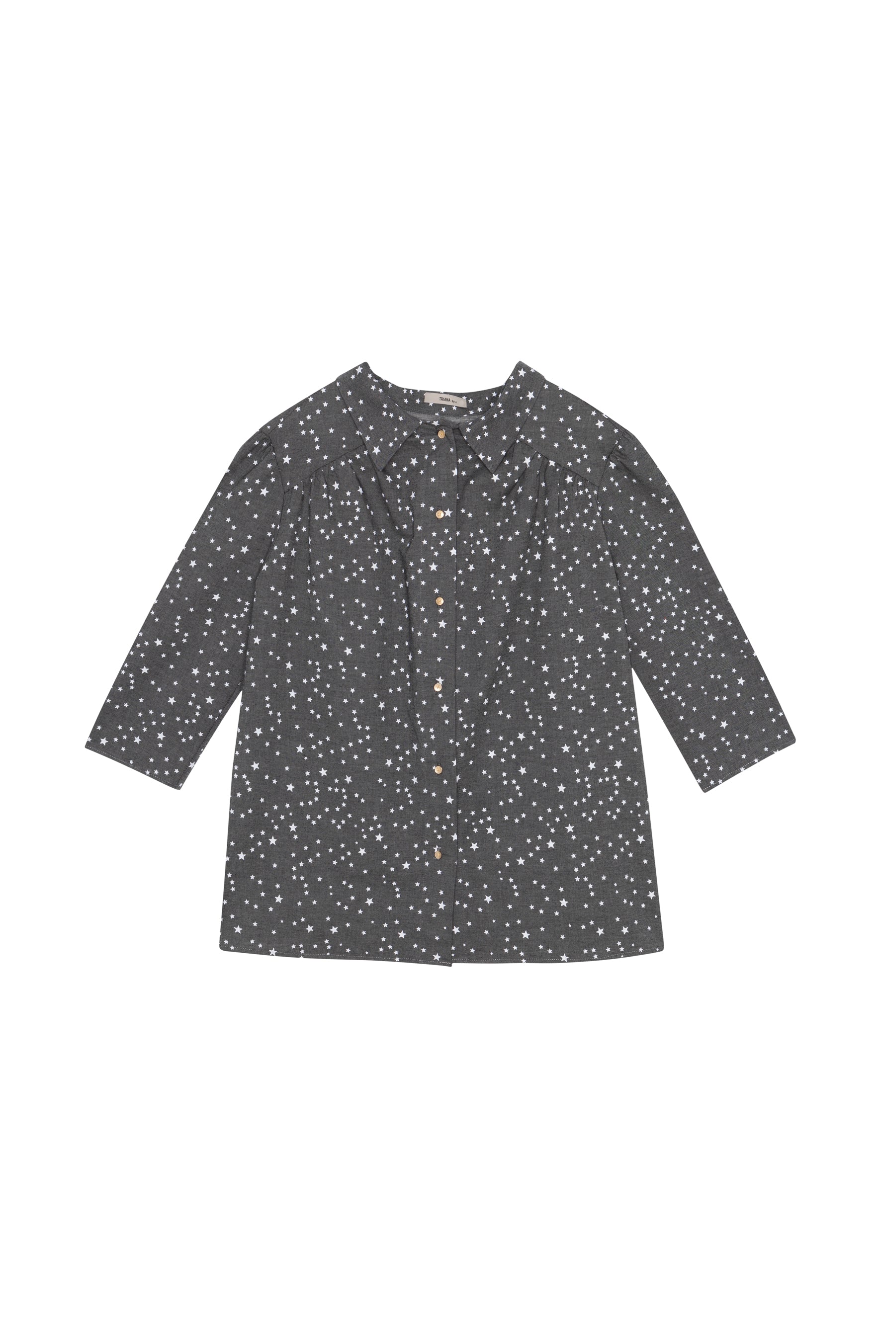 Blusa camisera algodón ESTRELLAS