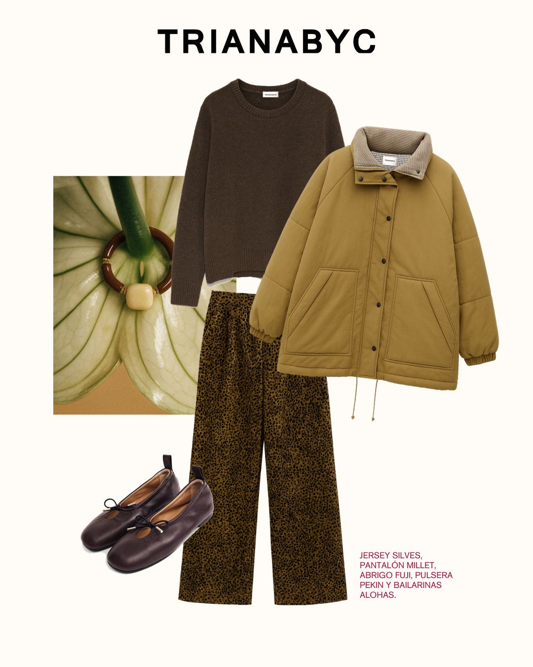 ABRIGO FUJI ACOLCHADO beige