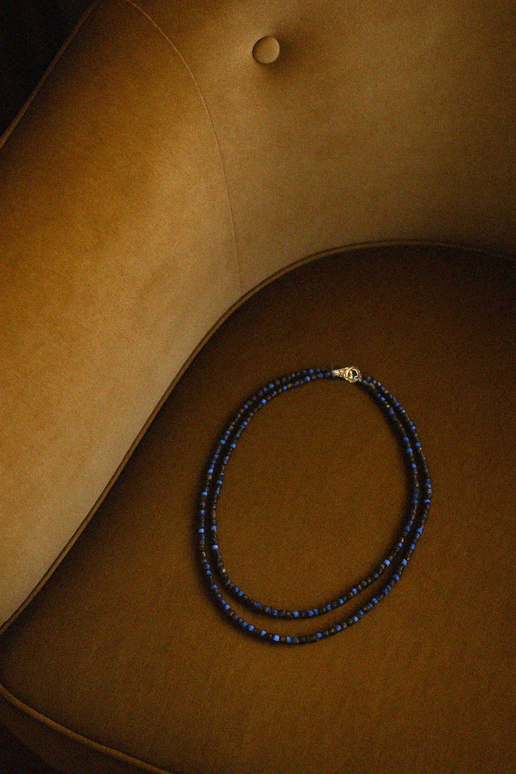 Collar YAKAR azul chocolate