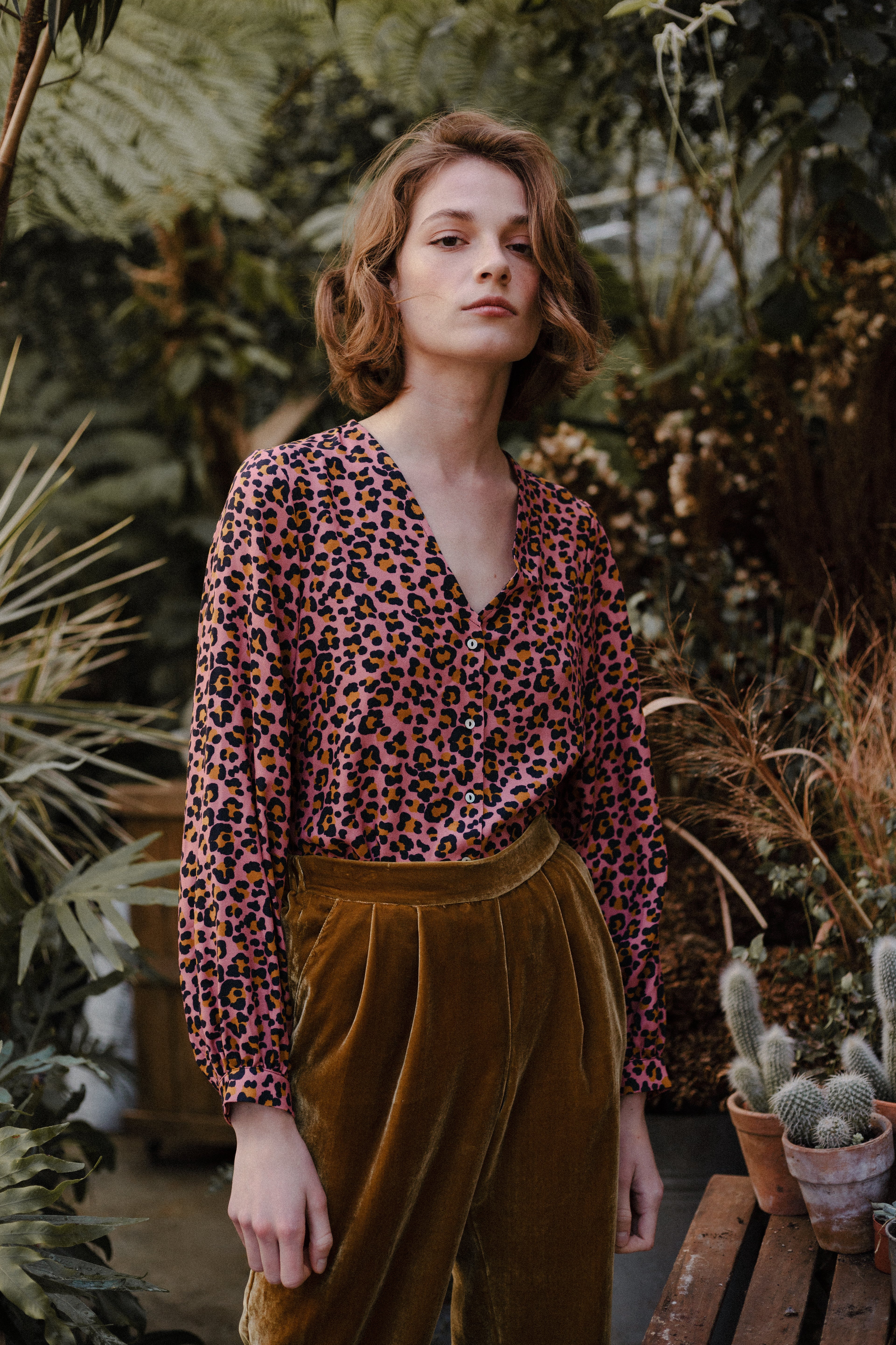 Blusa VANCOUVER ANIMAL ROSA