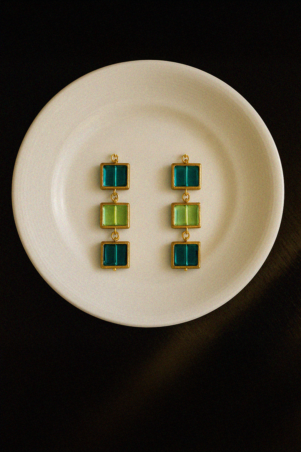 collier FAULT bleu