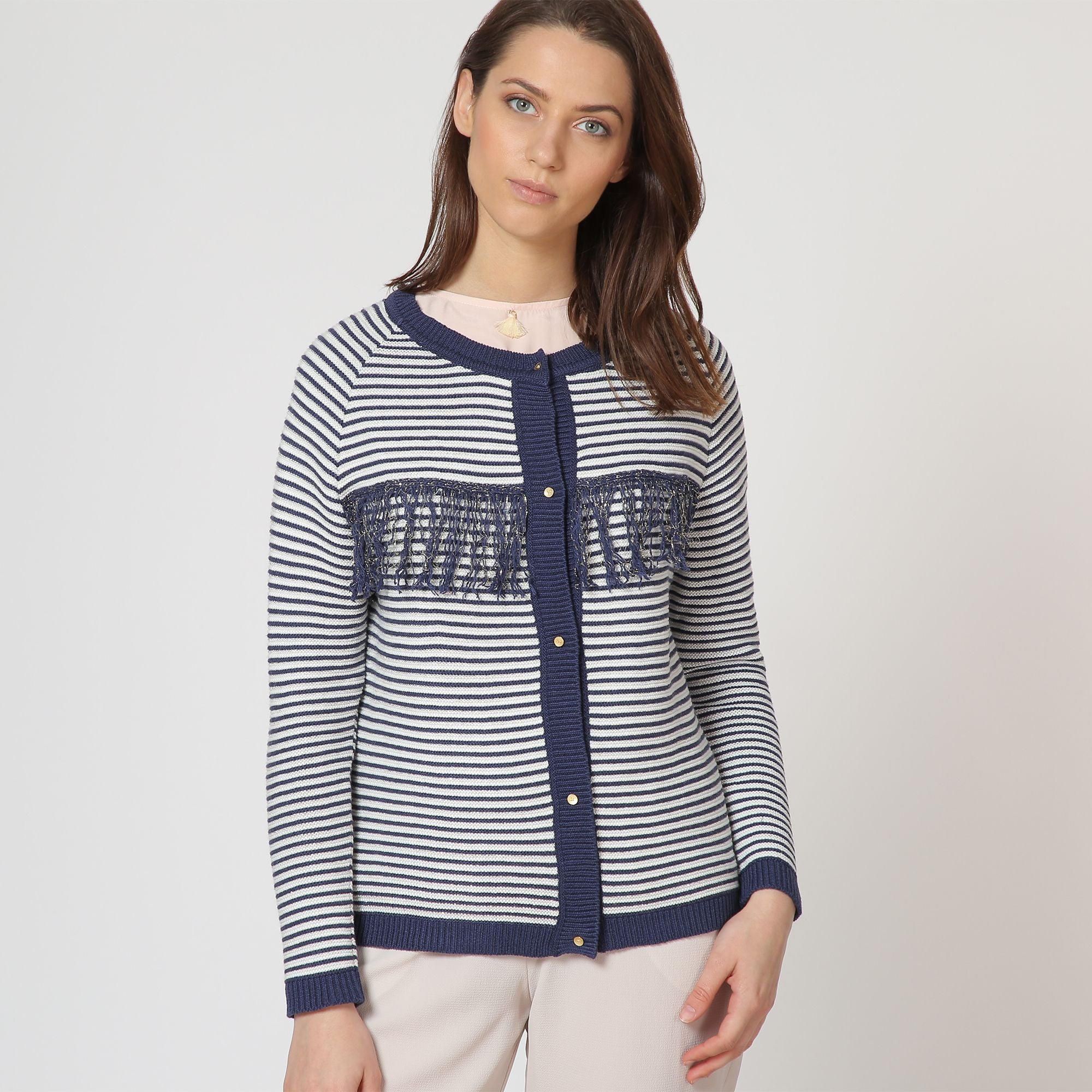 Chaqueta FLECOS RAYAS