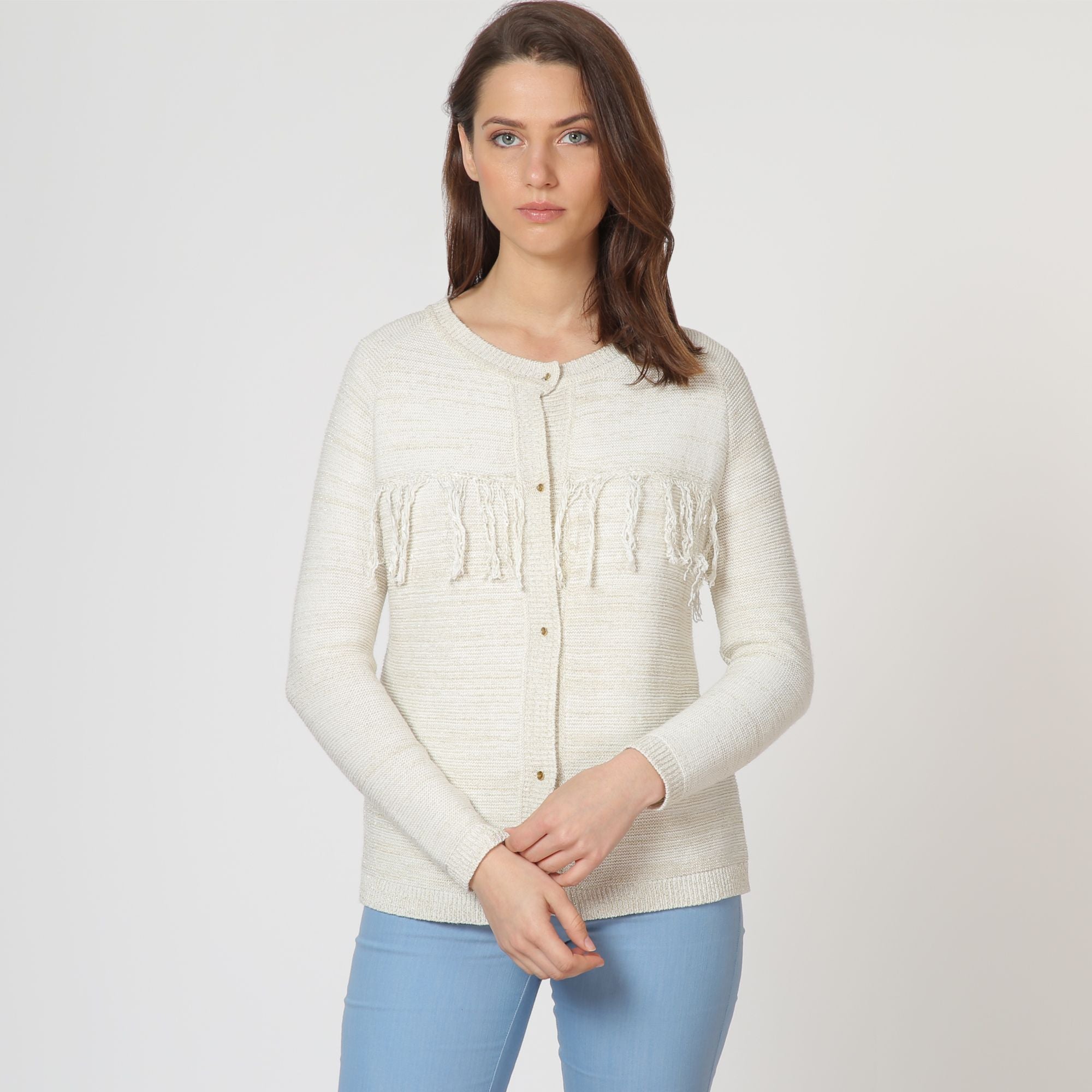 Chaqueta FLECOS cruda