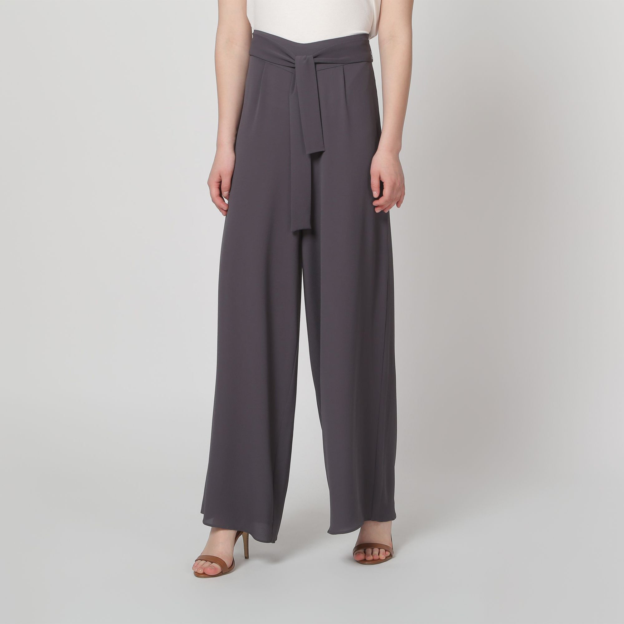 MARENGO GRAY palazzo pants