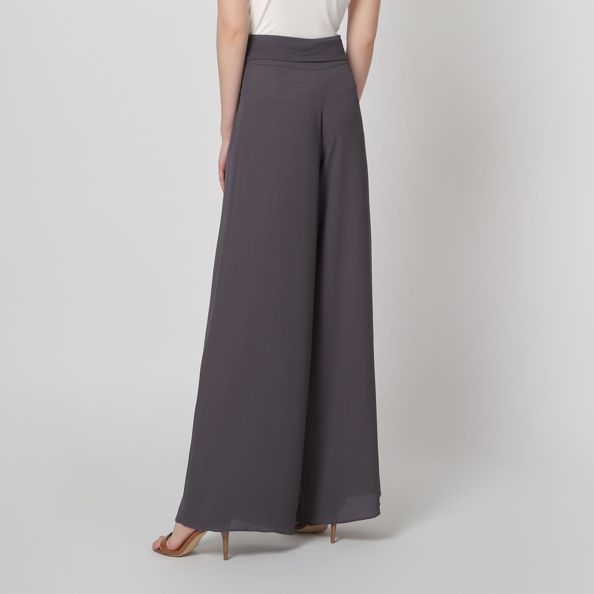 MARENGO GRAY palazzo pants