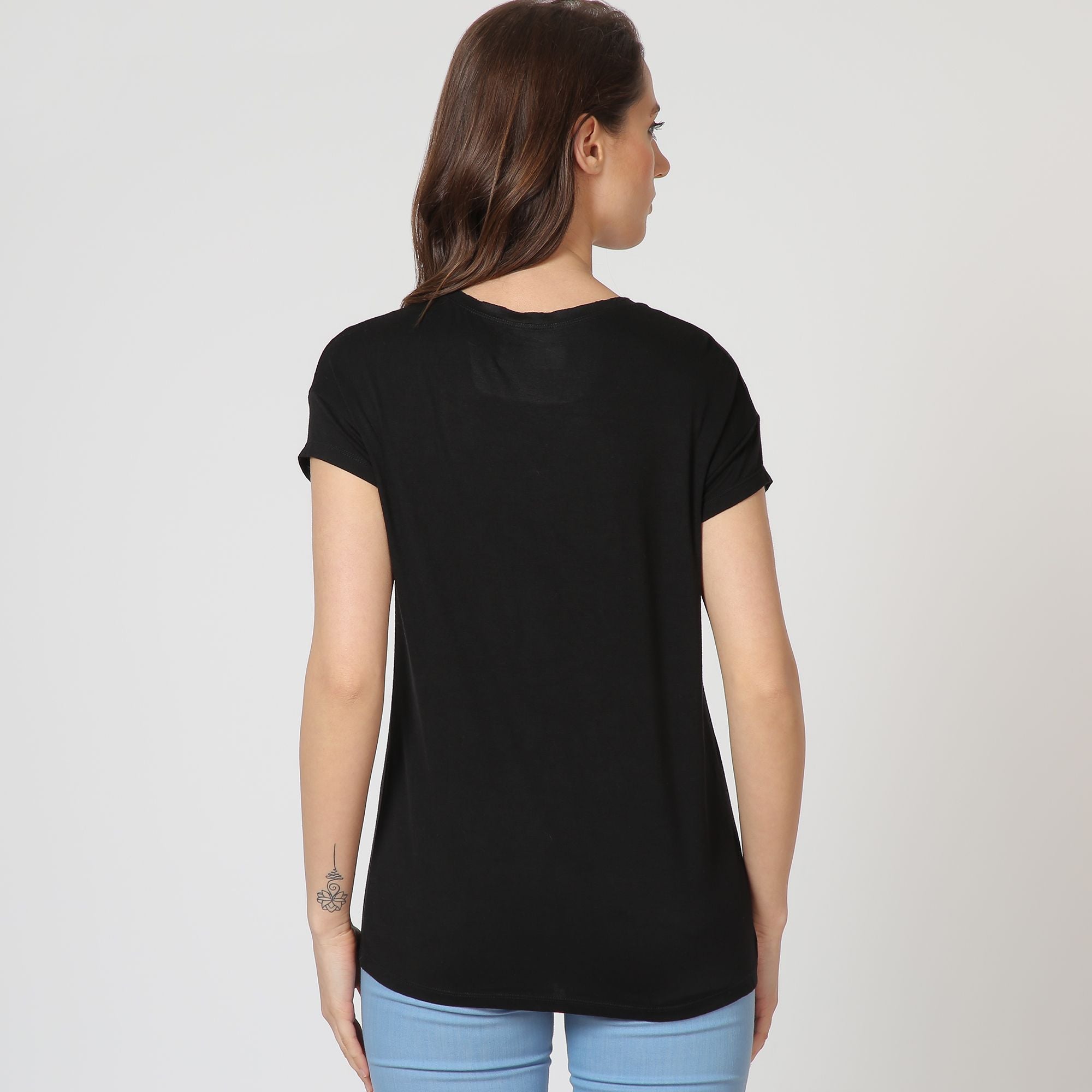 Camiseta party time negra