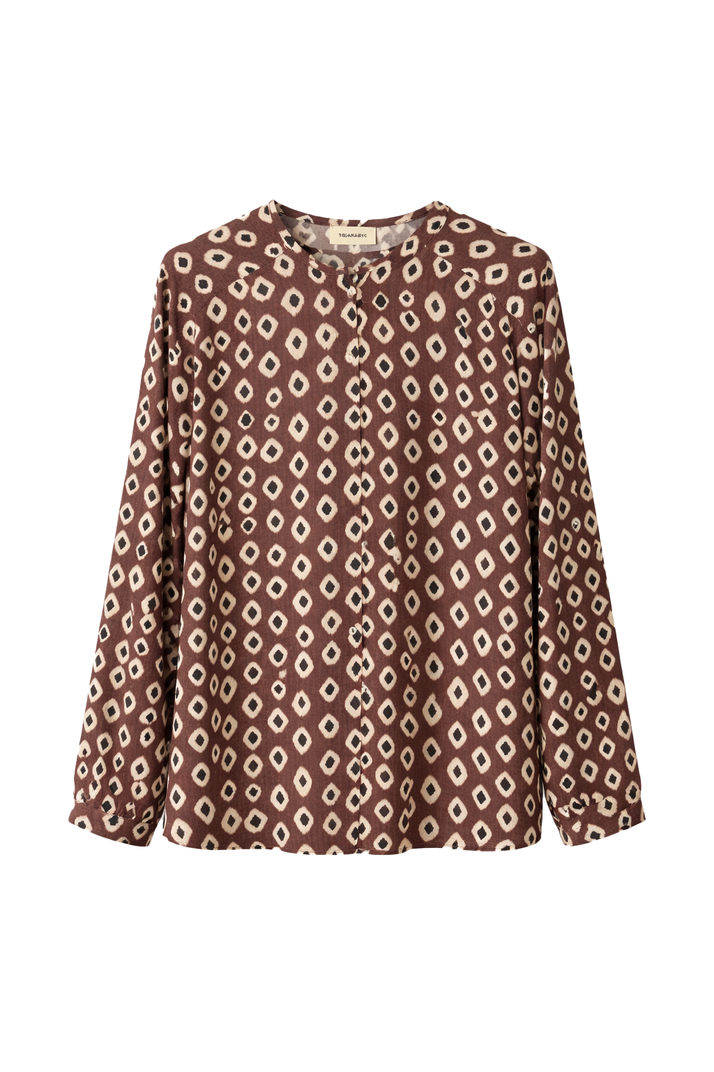 Blusa flux geométrica
