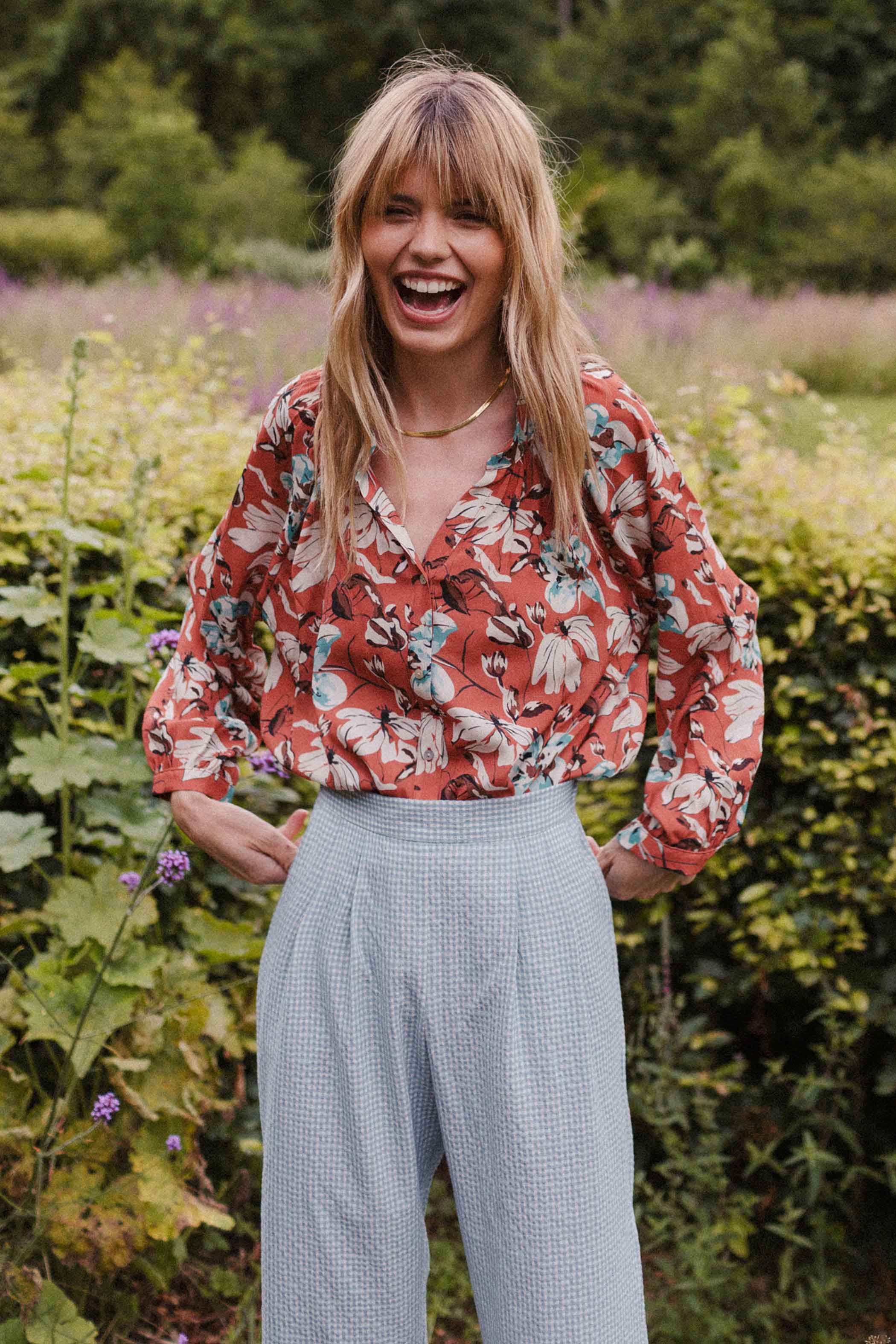 Pantalon vichy menthe MILLET