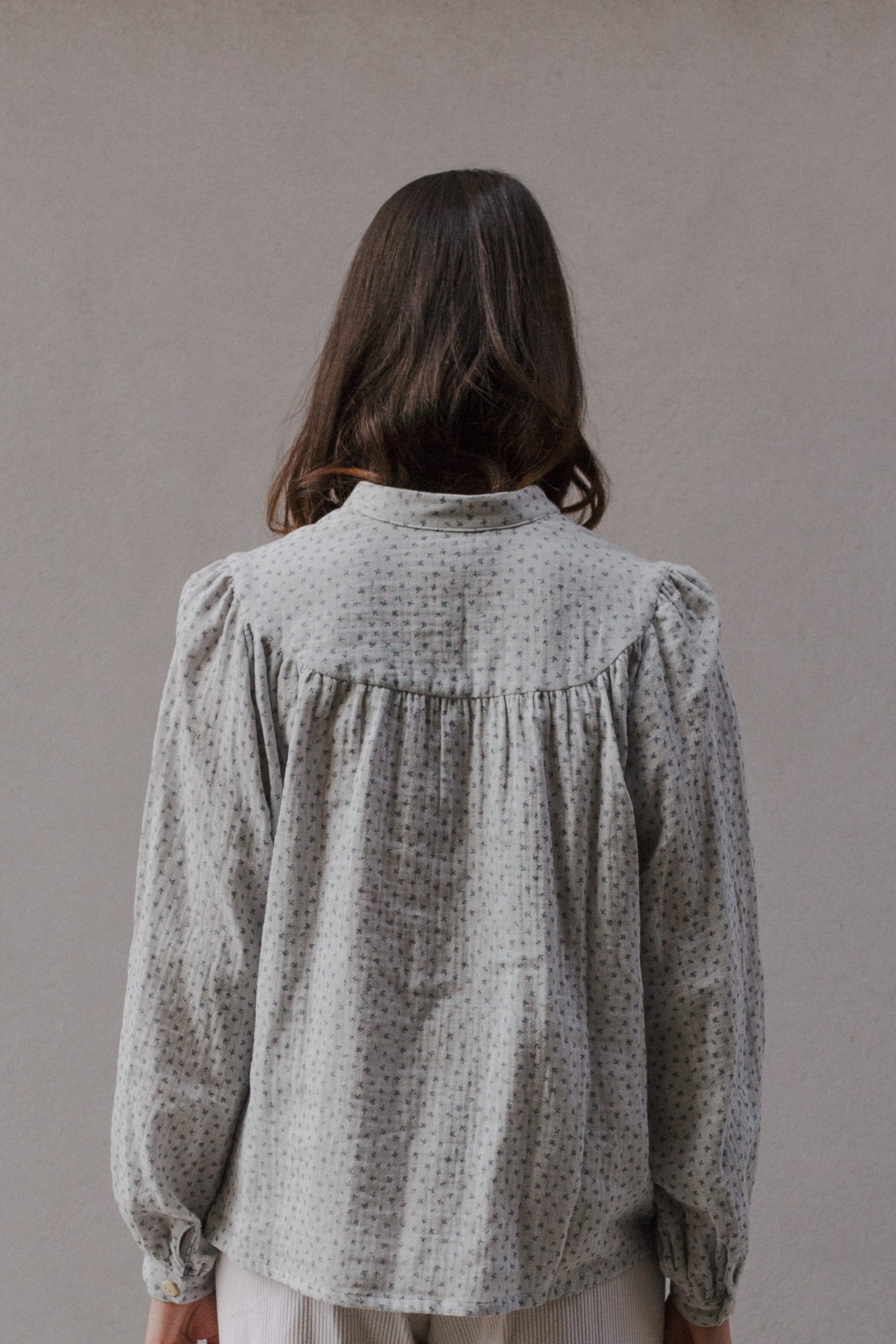 Blusa CENIA ORGANIC AZUL