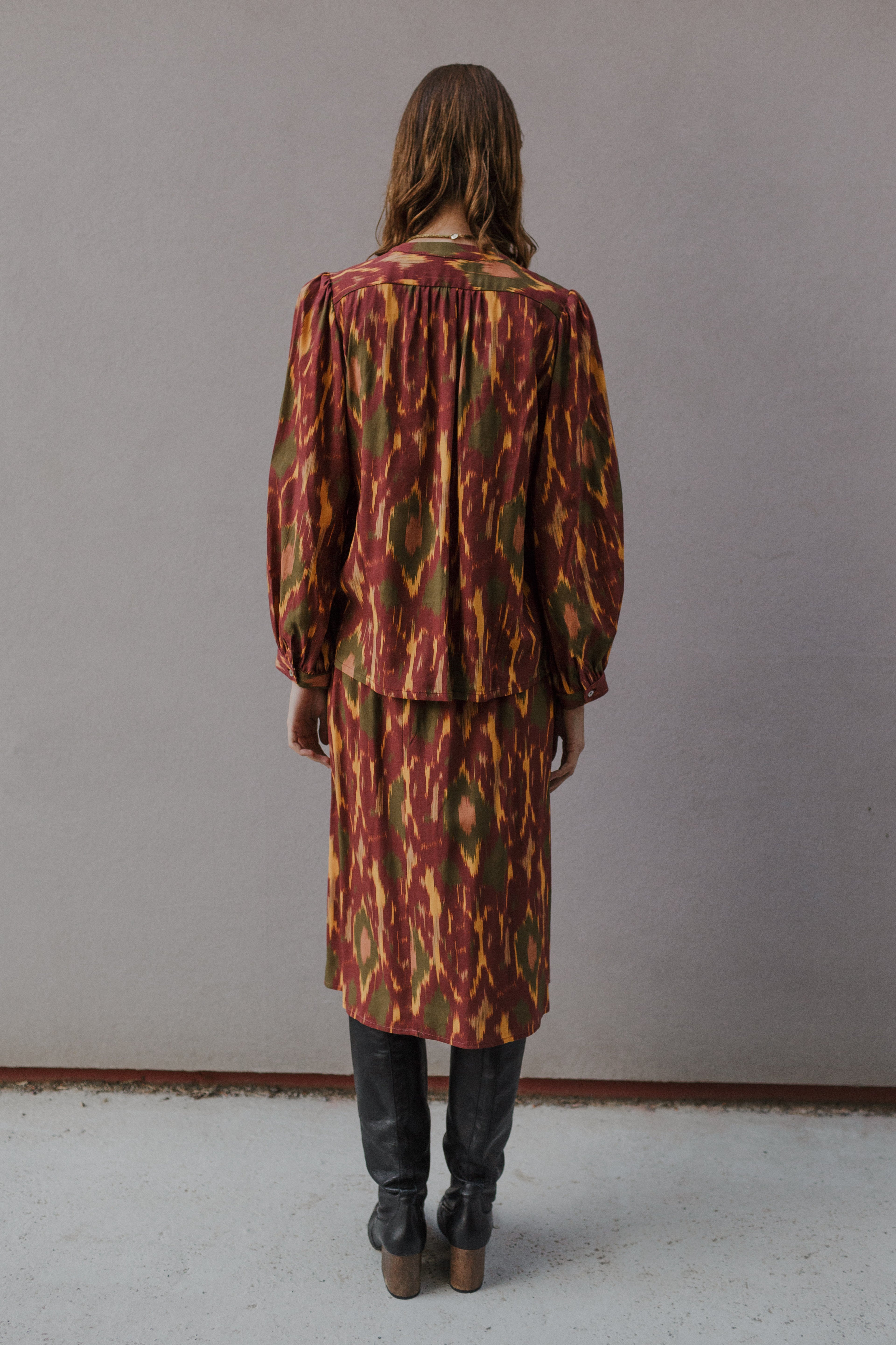 Blusa ZEA ABSTRACT PRINT TIERRA