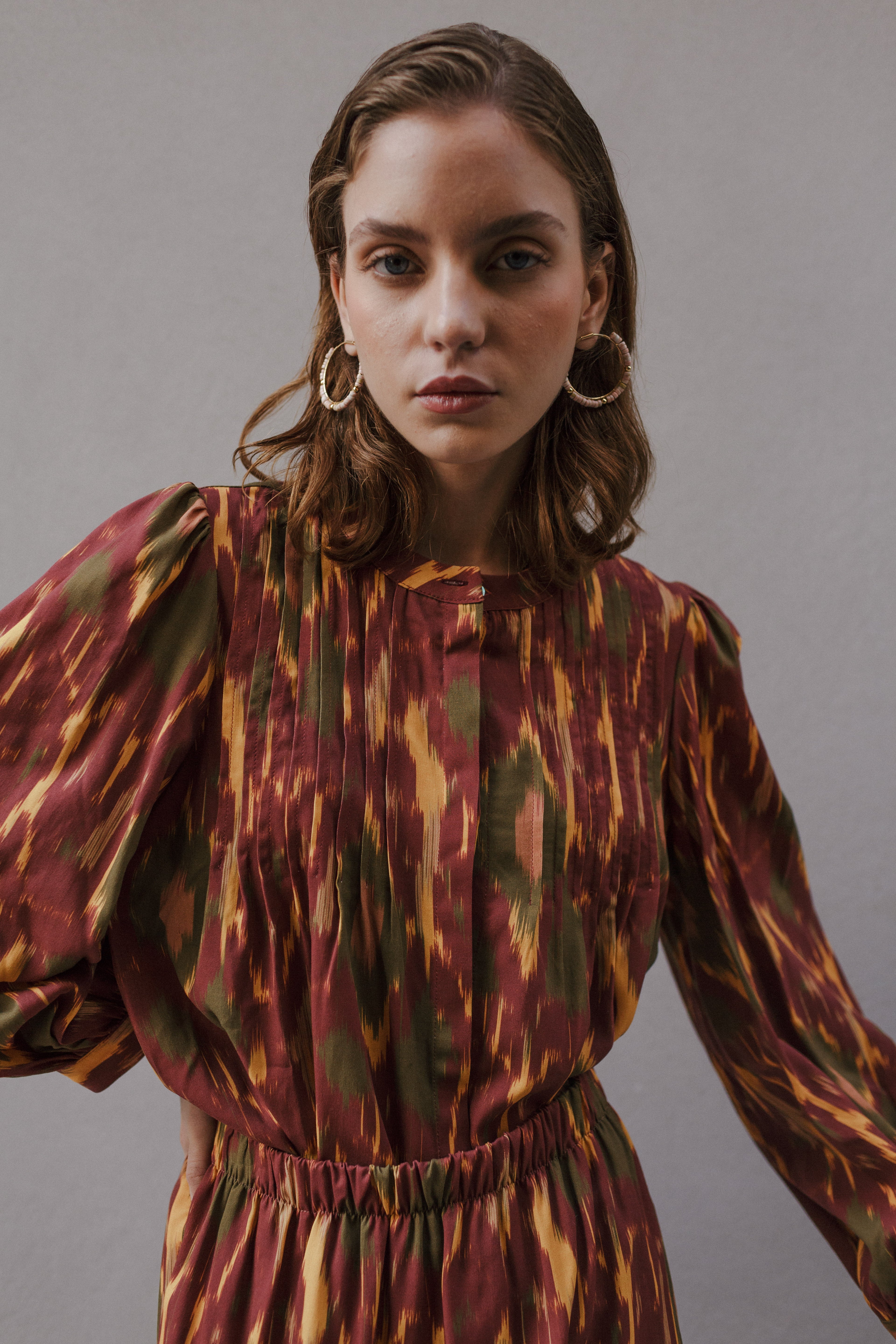 Blusa ZEA ABSTRACT PRINT TIERRA