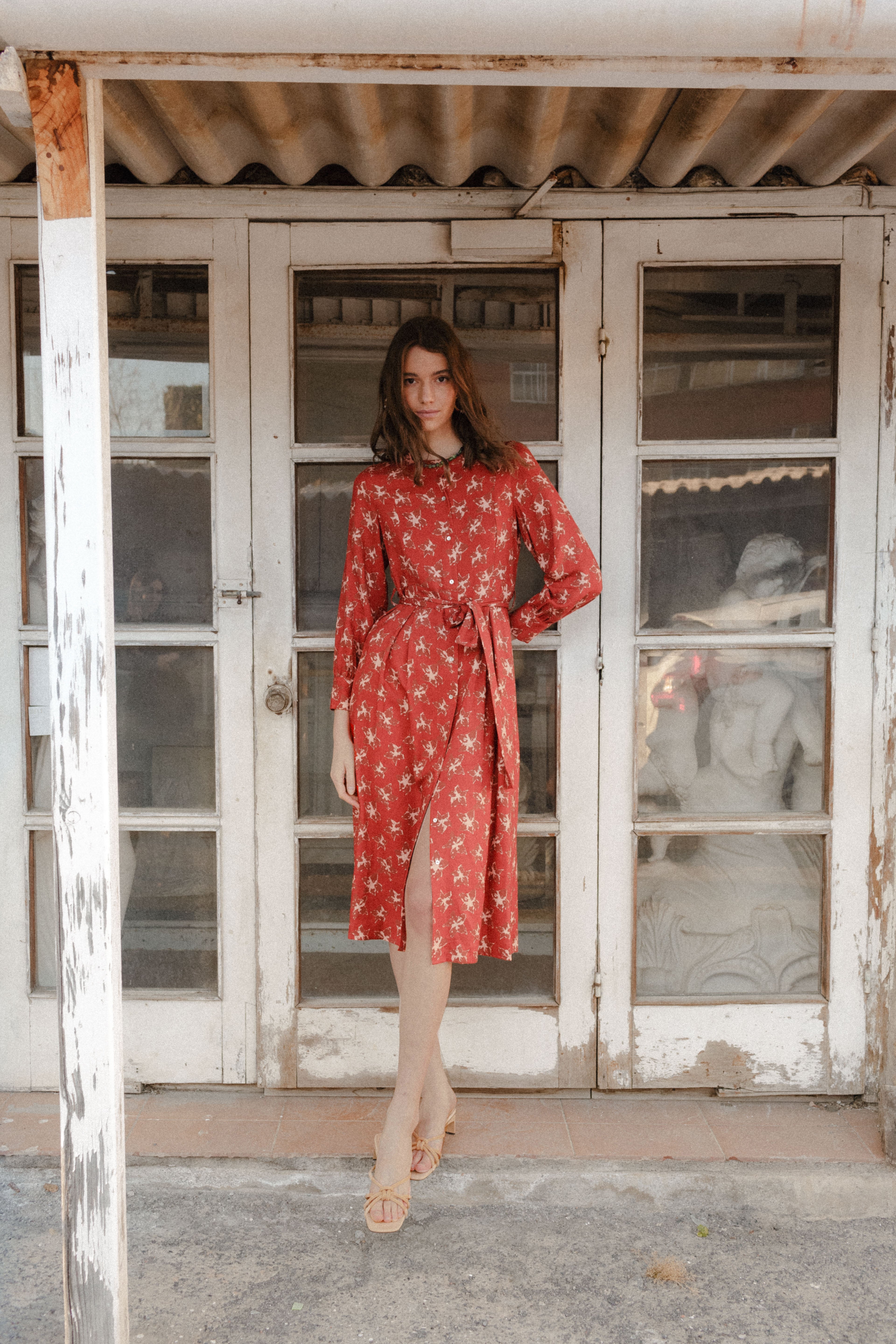 Vestido MACAEL RUGINE