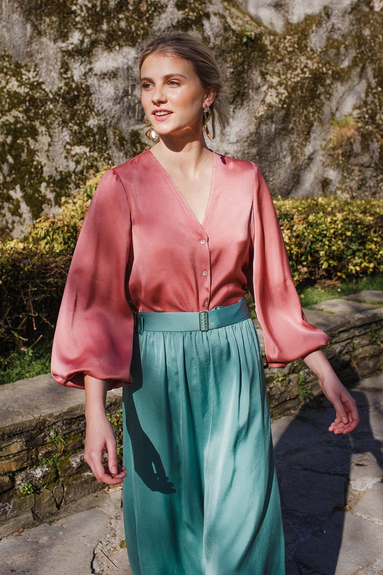 Blouse WALNUT pink sand