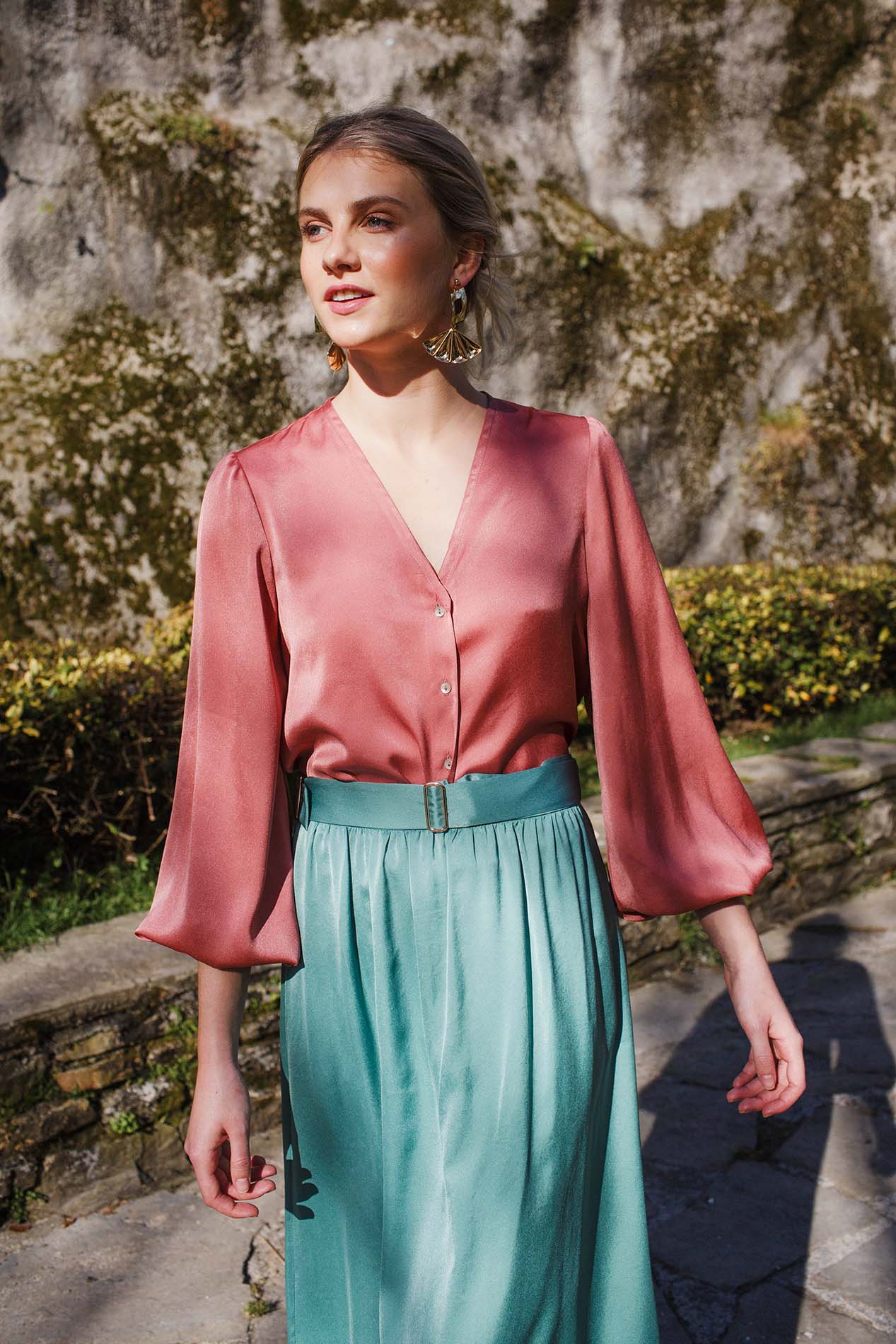 Blouse WALNUT pink sand