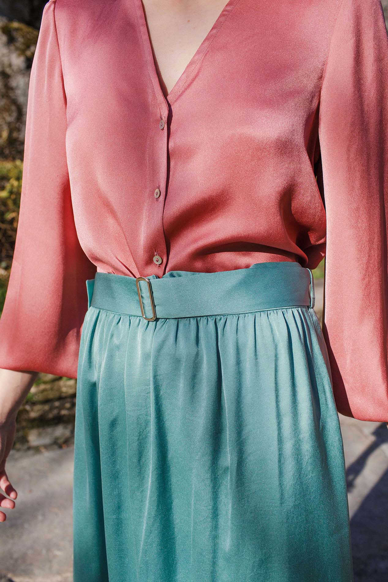 Blouse WALNUT pink sand