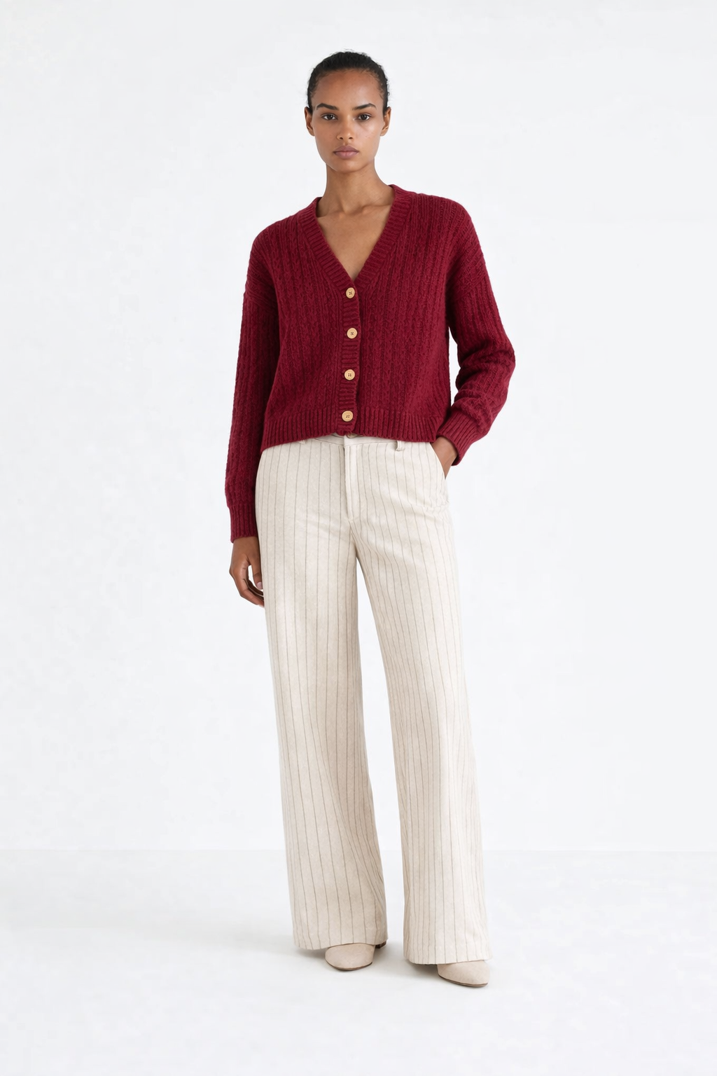 Chaqueta menphis burdeos