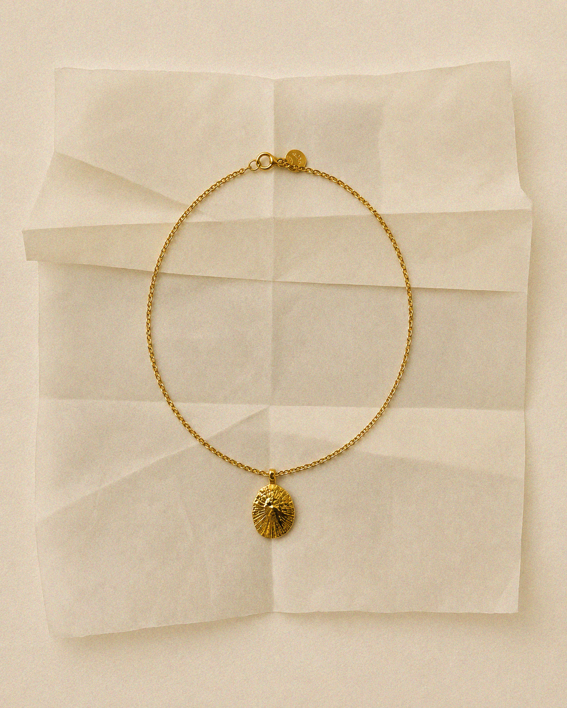 Collar CONCHA DORADA
