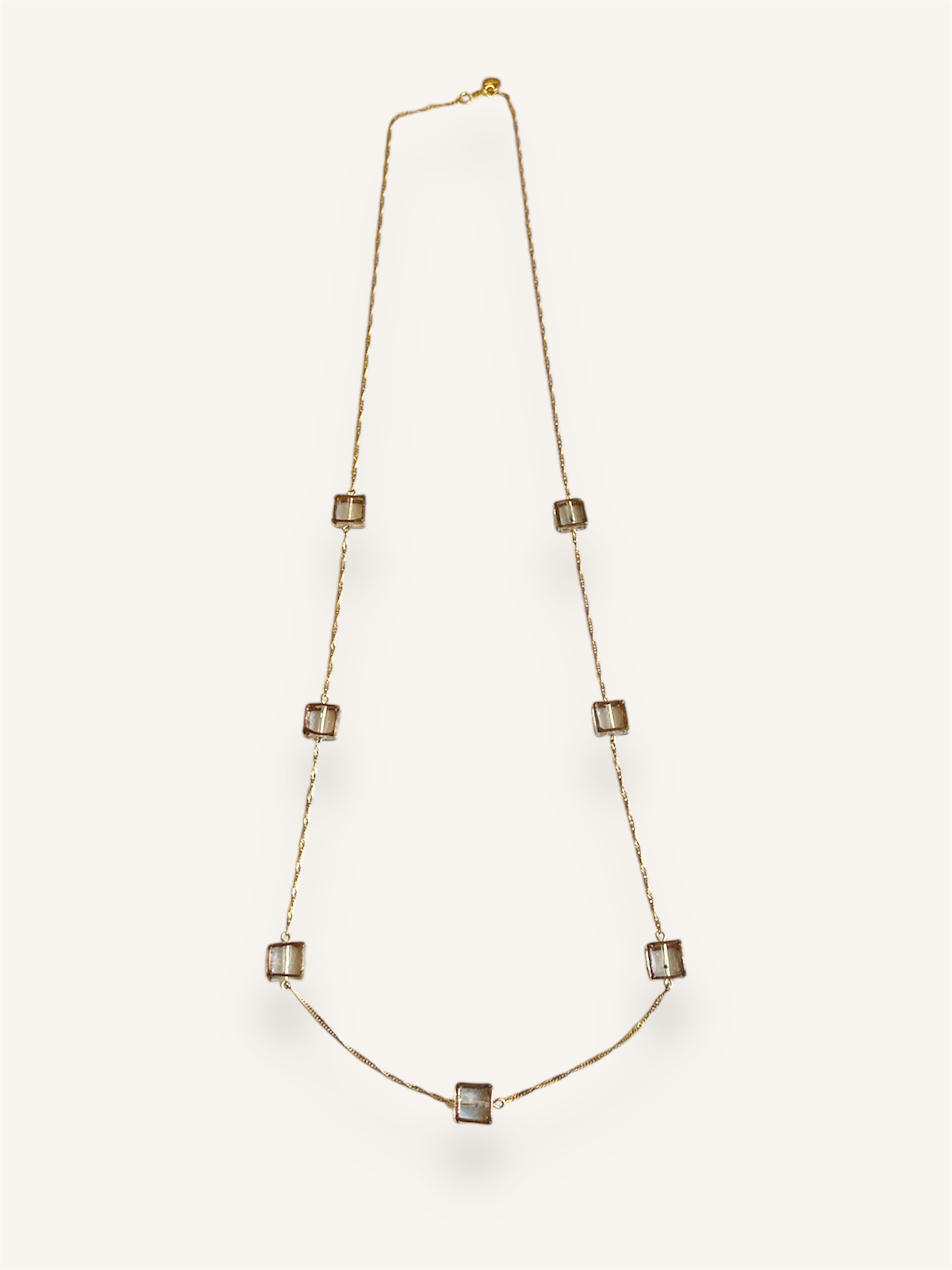 collier FAULT bleu