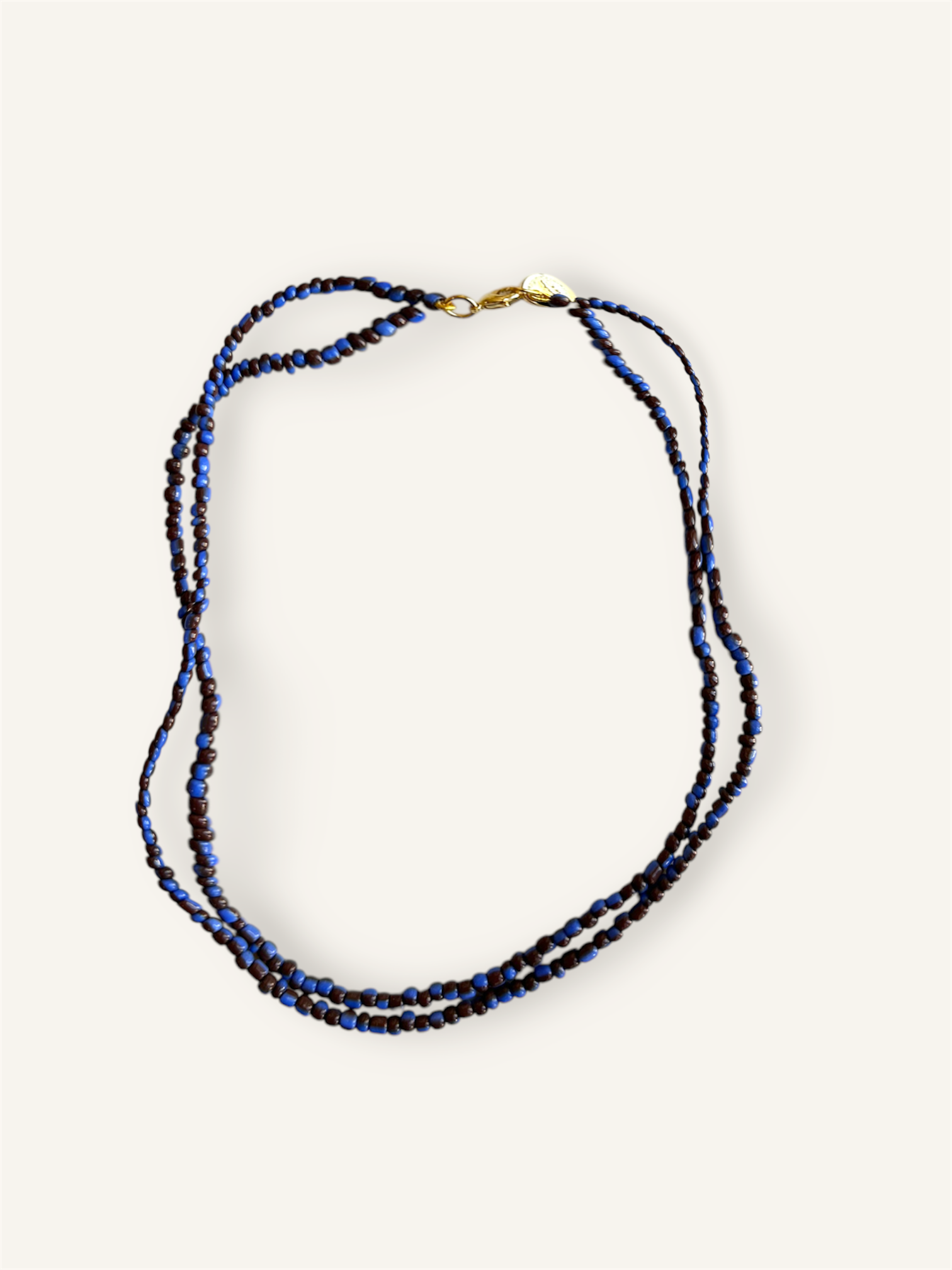 Collar YAKAR azul chocolate