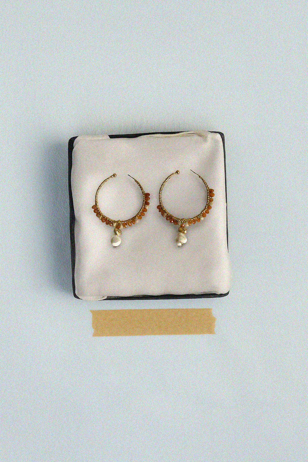 collier FAULT bleu