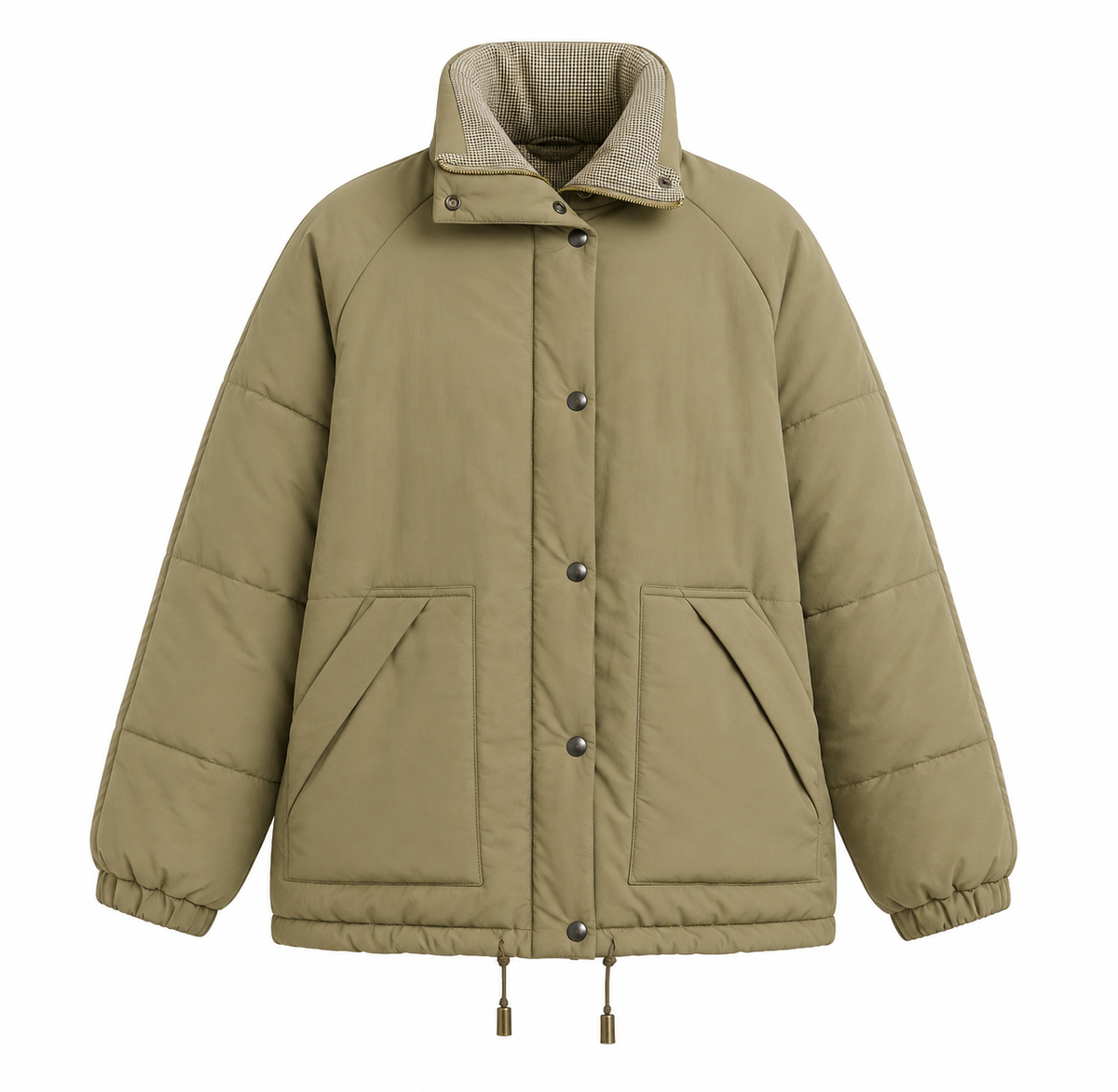 Abrigo acolchado FUJI beige