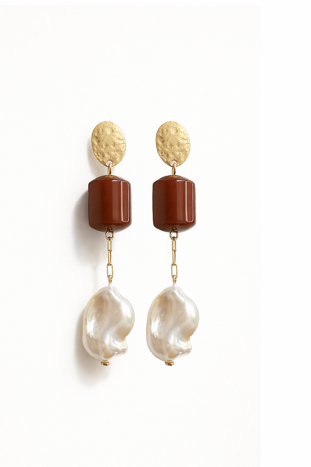 Pendientes camelia