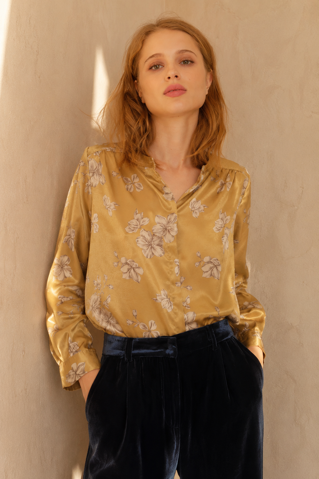 Blusa melbourne azalea ocre