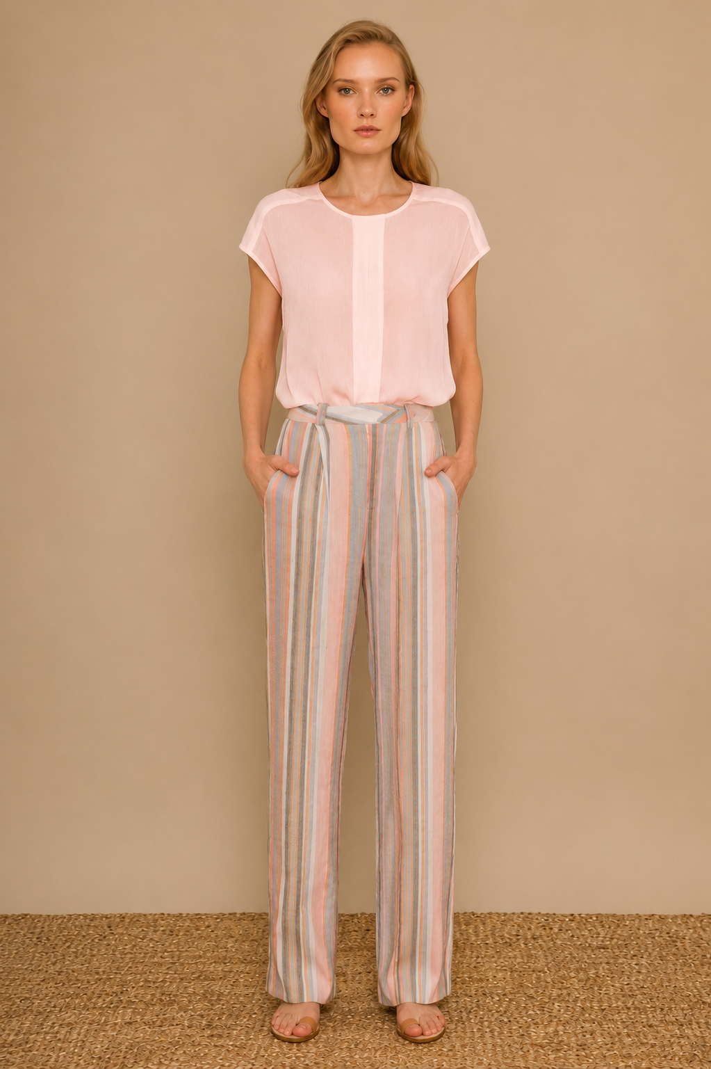 Aubergine ATHENS Blouse