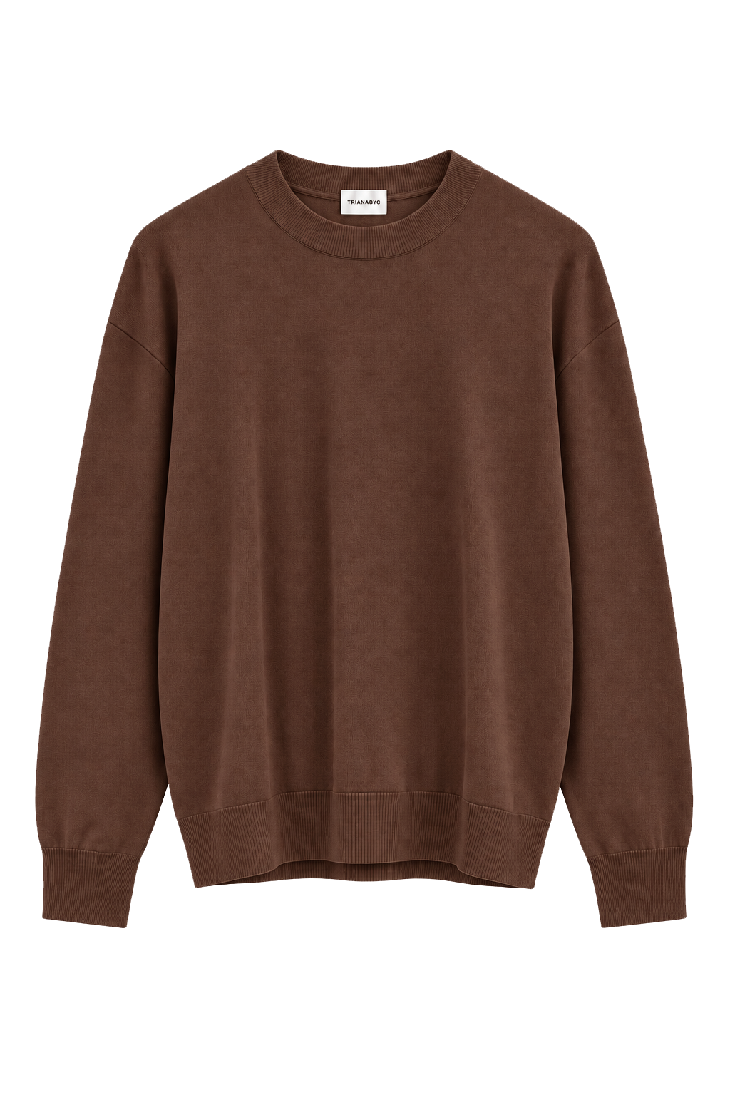 Jersey ELVAS de punto fino CHOCOLATE