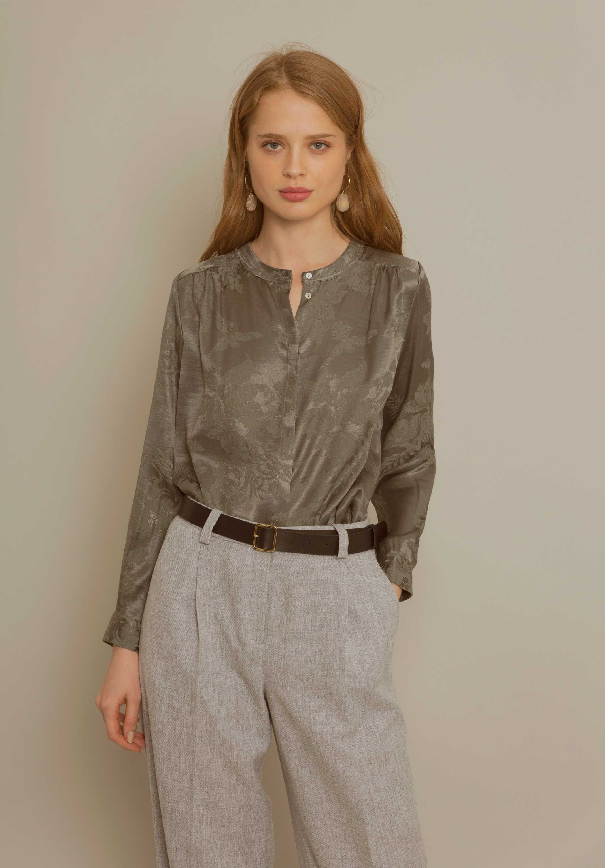 Blusa melbourne verde birds