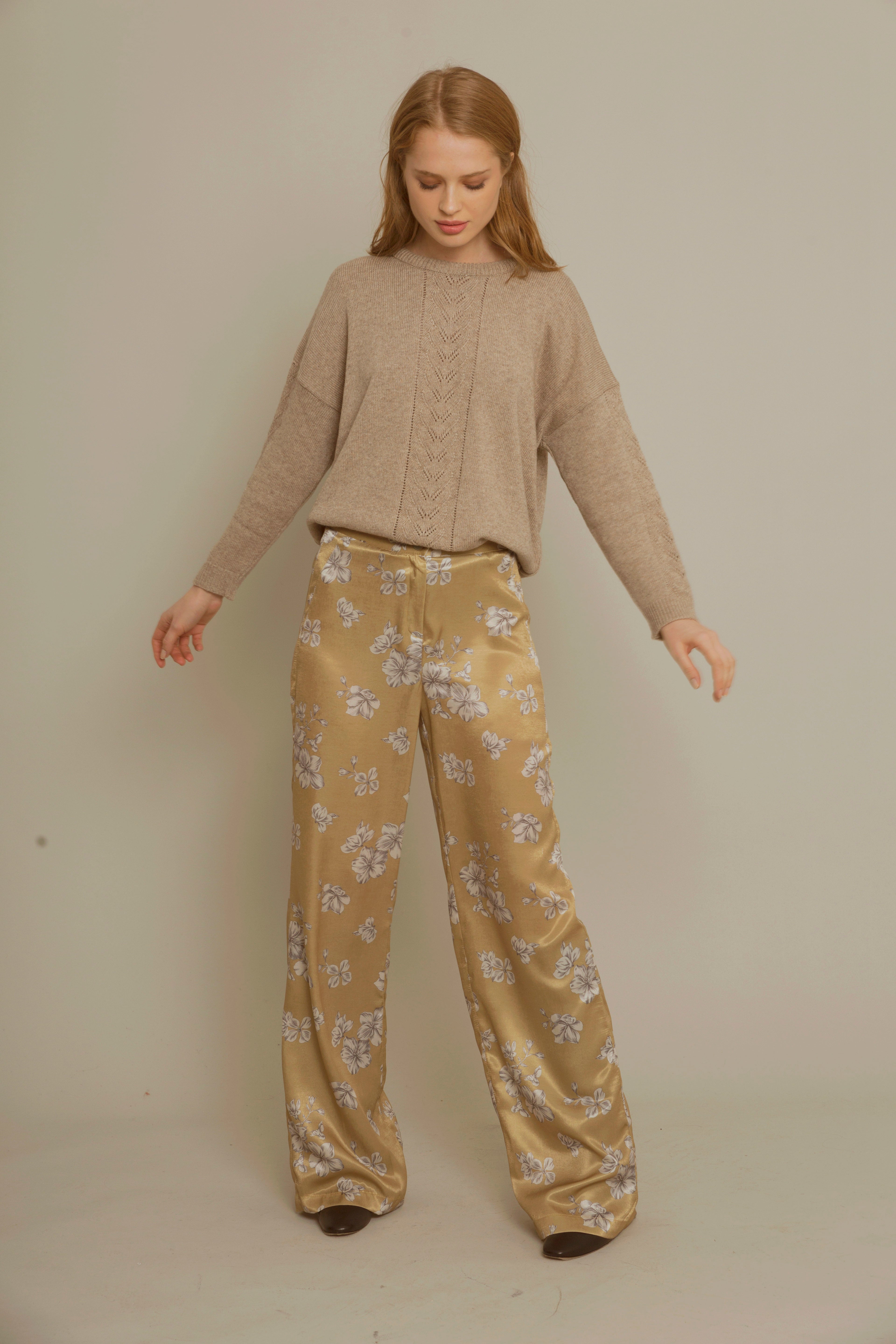 Pantalón azalea MOSTAZA