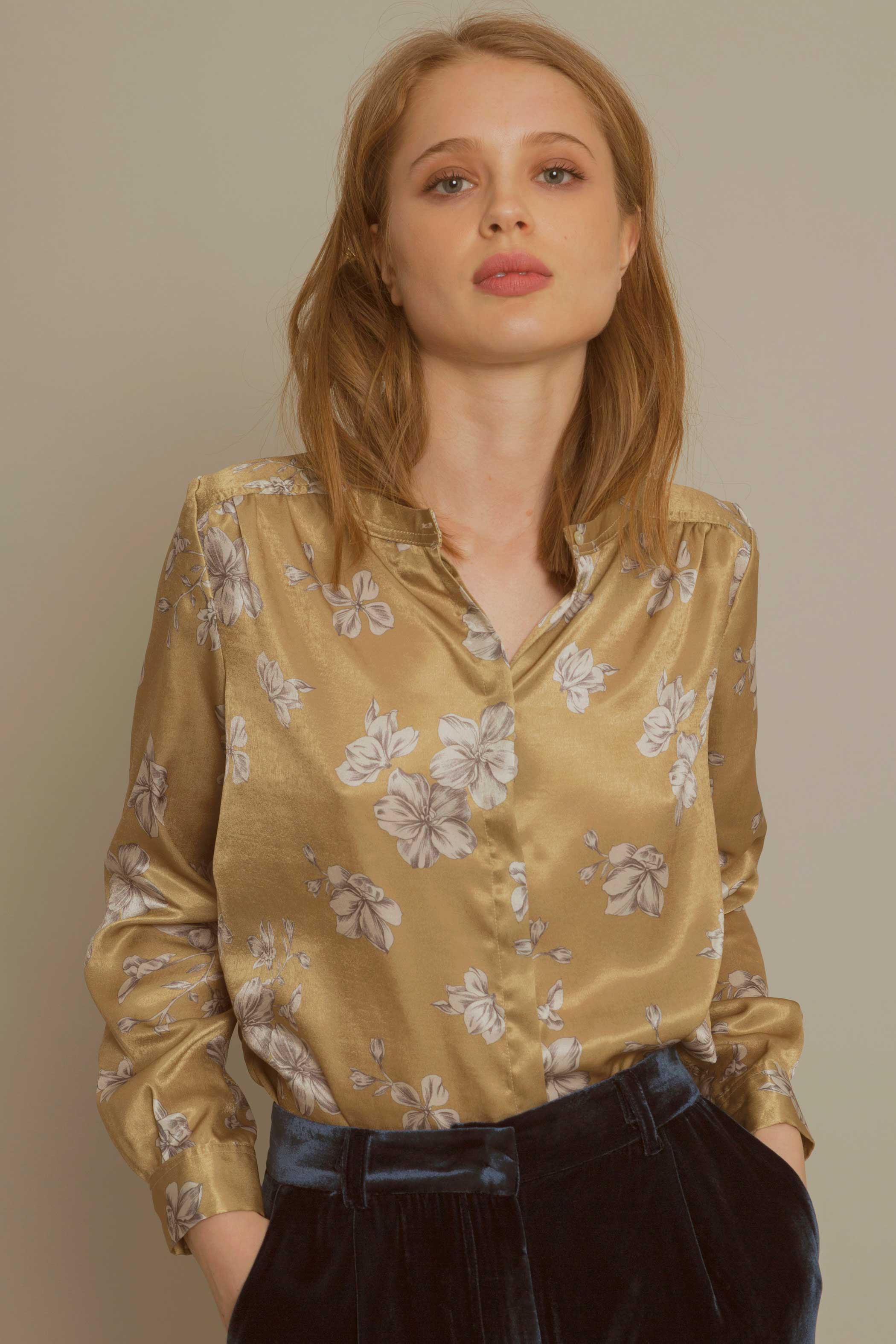 Blusa melbourne azalea ocre