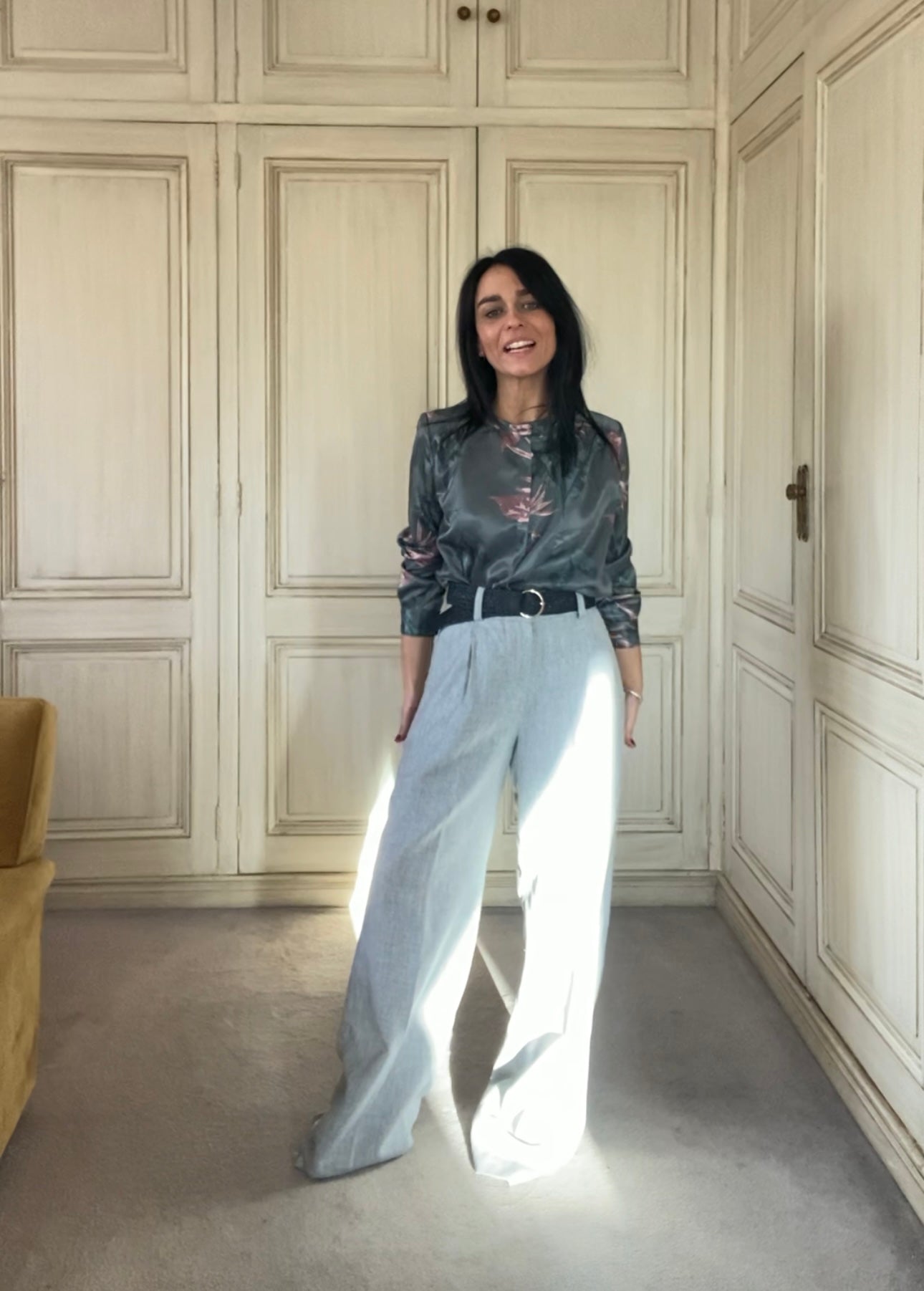 Blusa melbourne Botanic verde