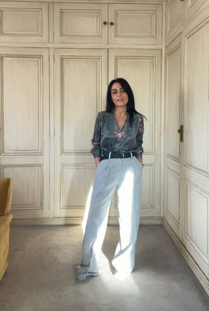 Blusa melbourne Botanic verde