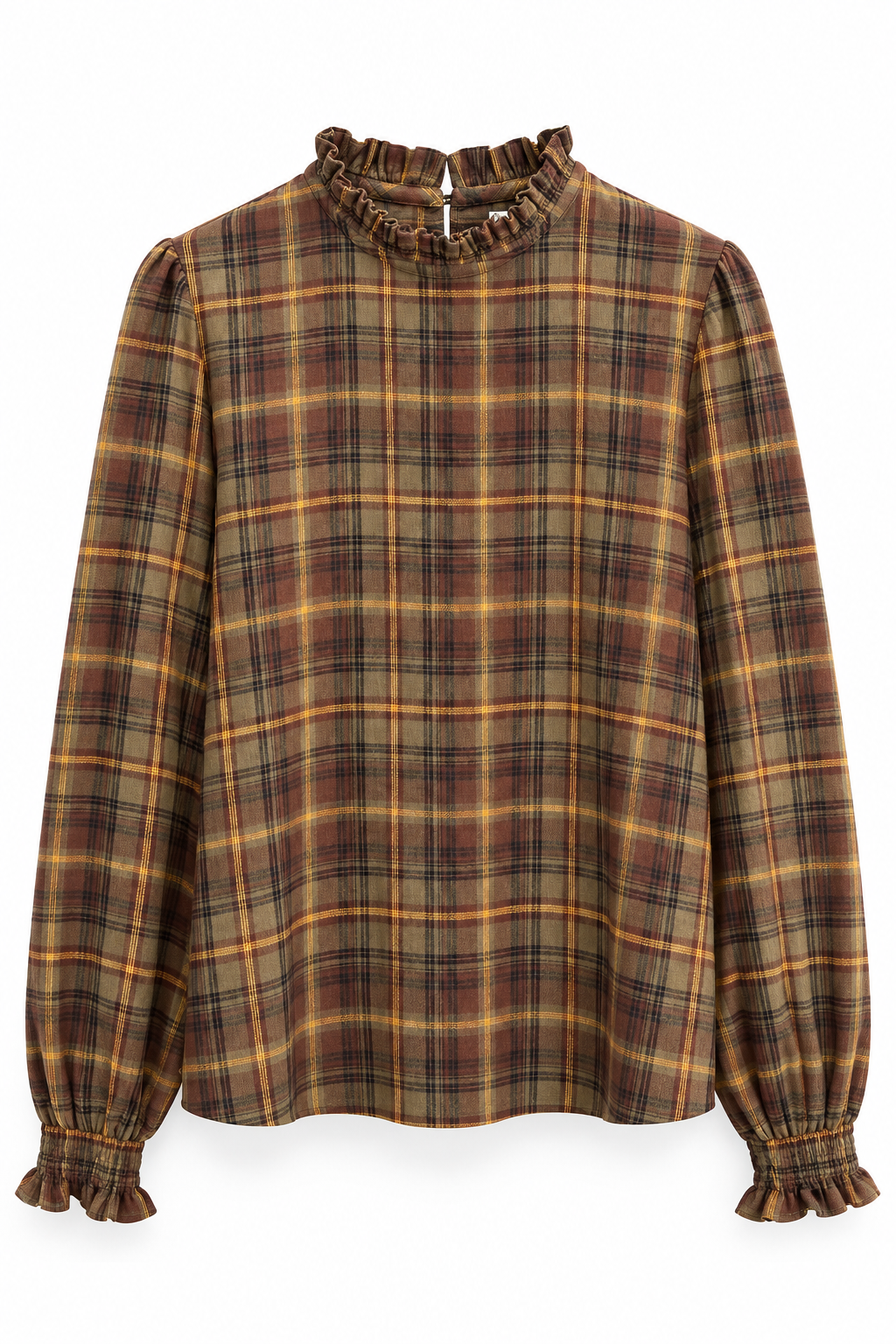 Blusa pori CUADROS