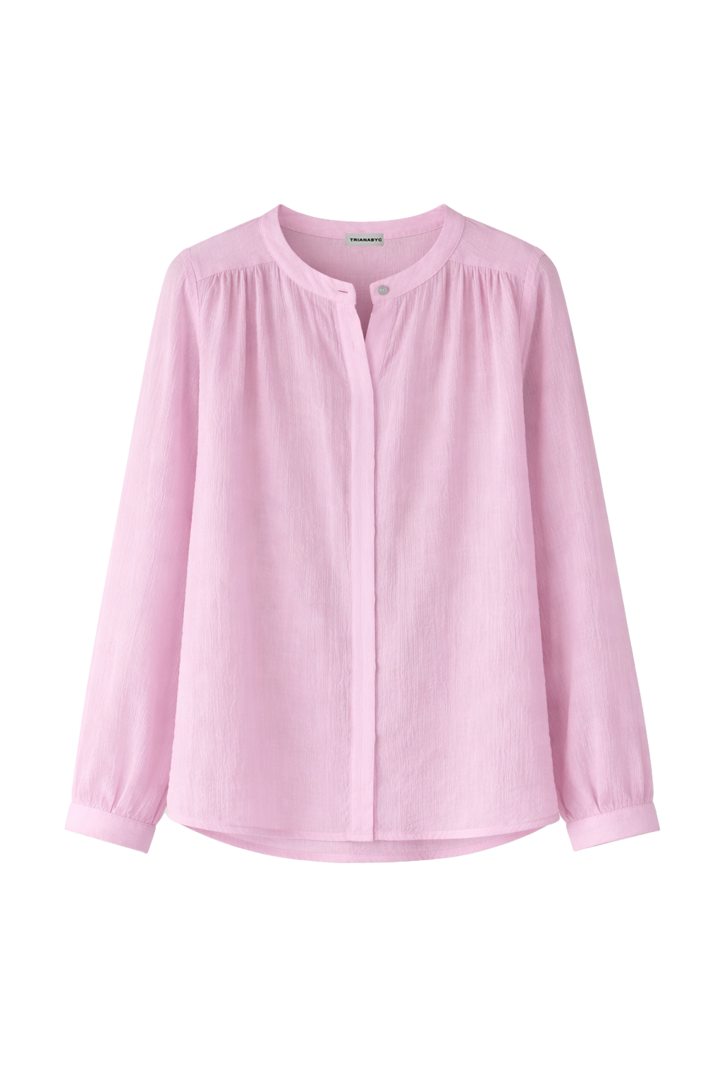 Blusa melbourne crinkle rosa