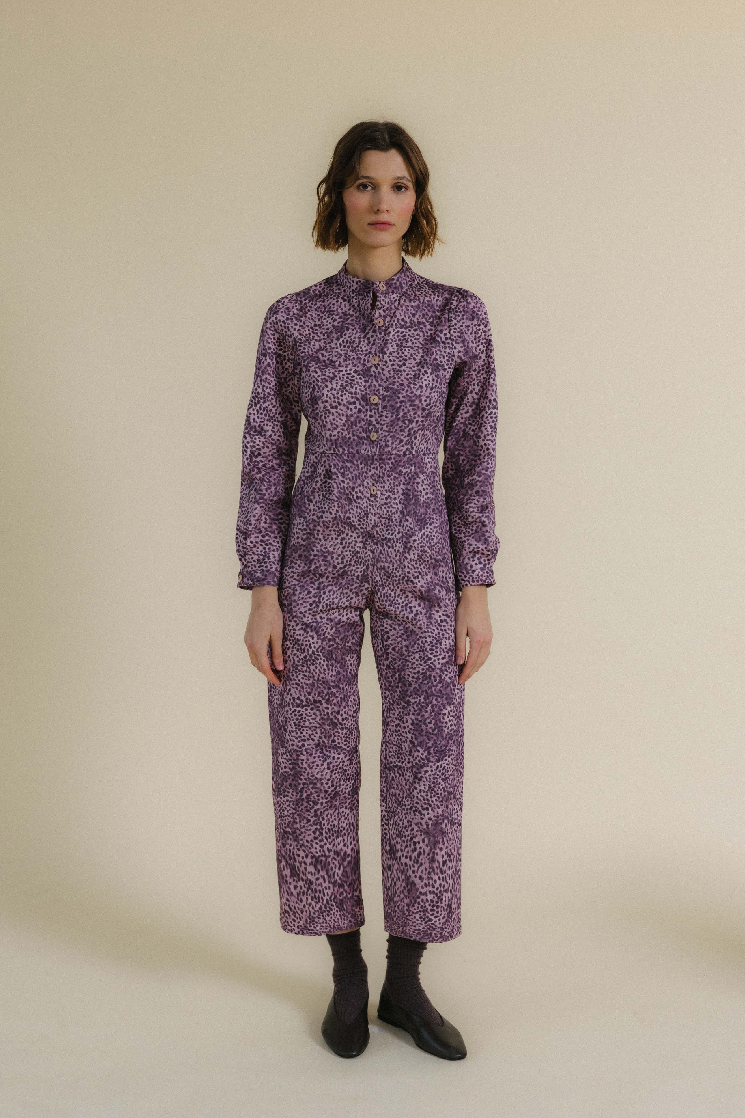 Mono PULA ANIMAL PRINT  MALVA