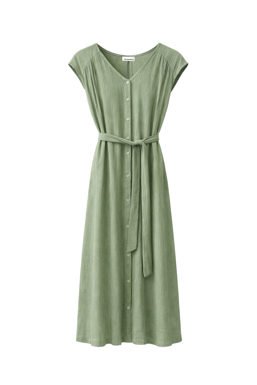 Vestido olimpia verde