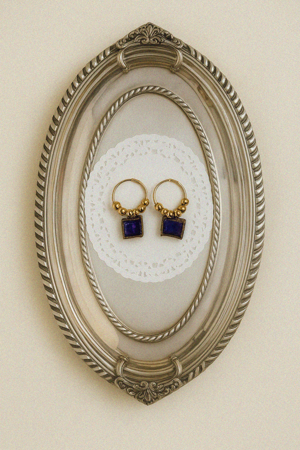 collier FAULT bleu
