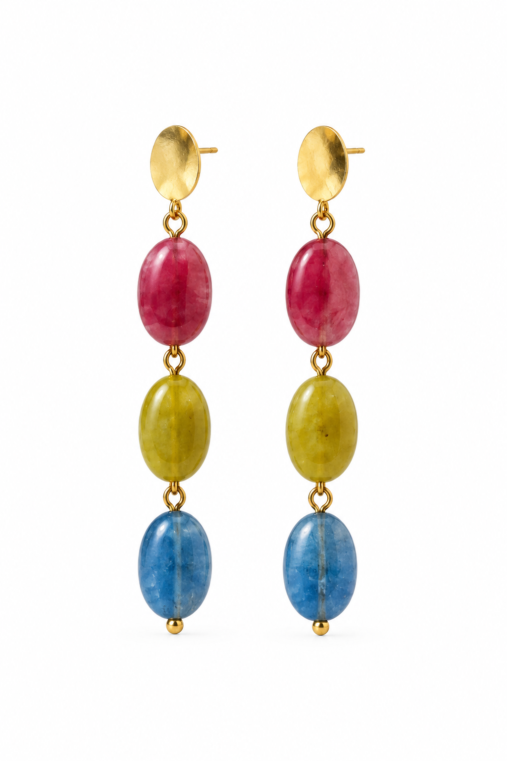 collier FAULT bleu