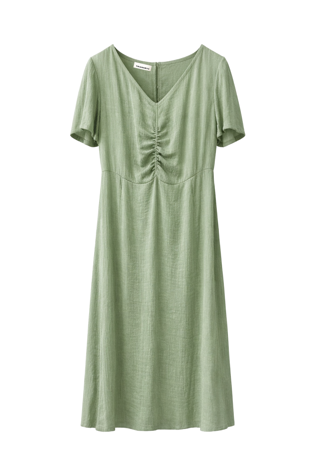 Vestido solin verde