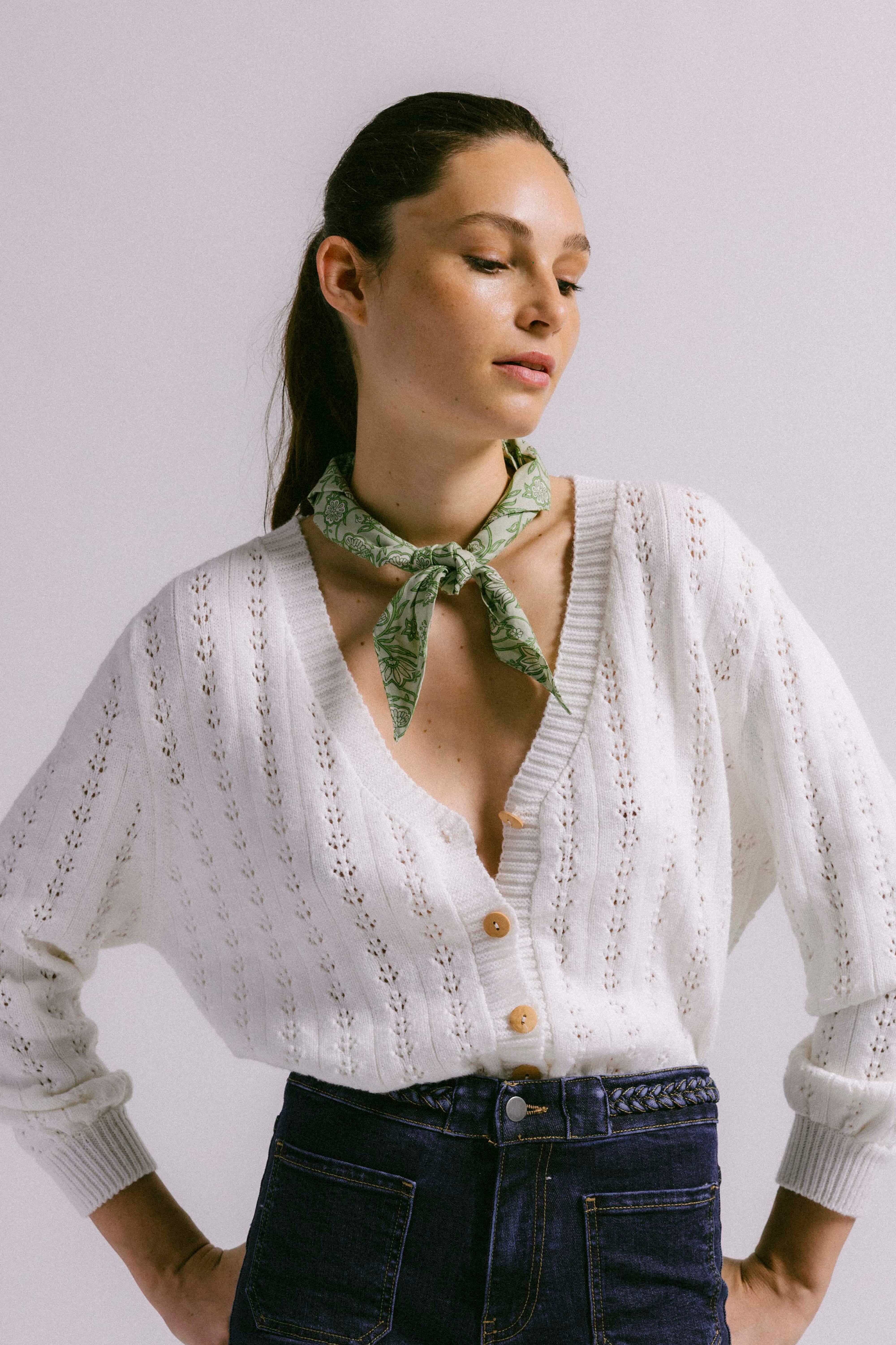 Chaqueta menphis blanca