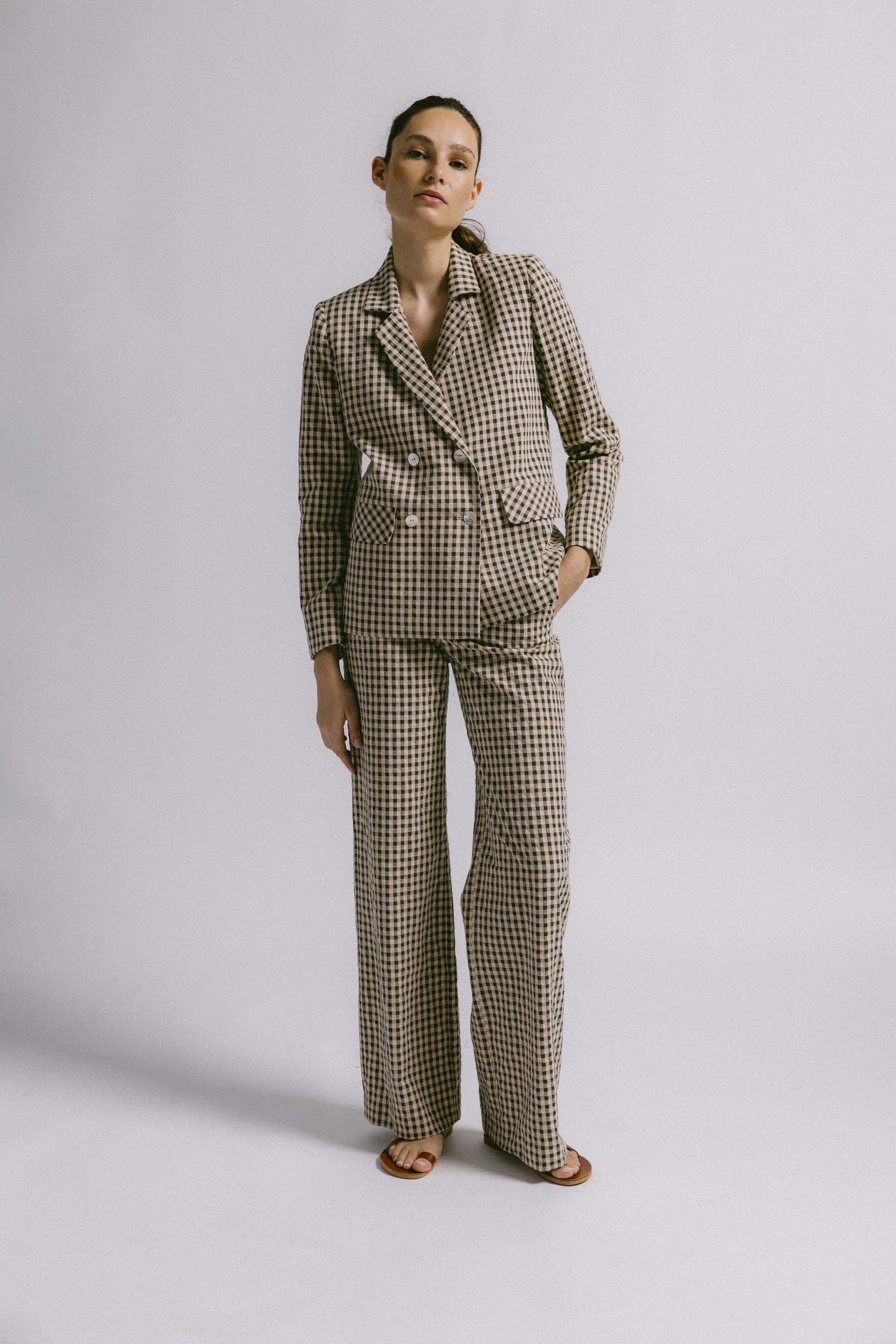 BLAZER TURIN vichy