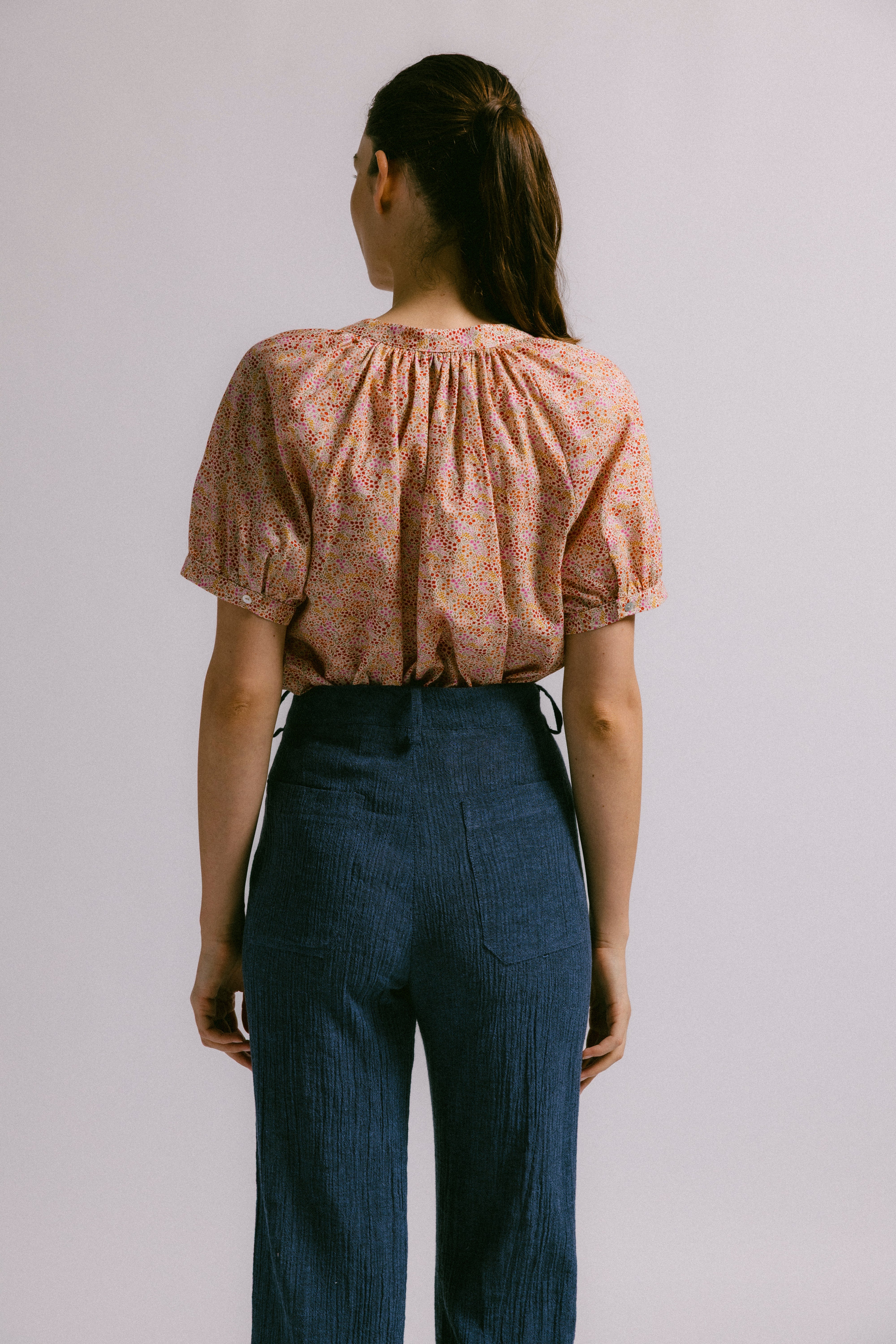 Blusa morera multicolor