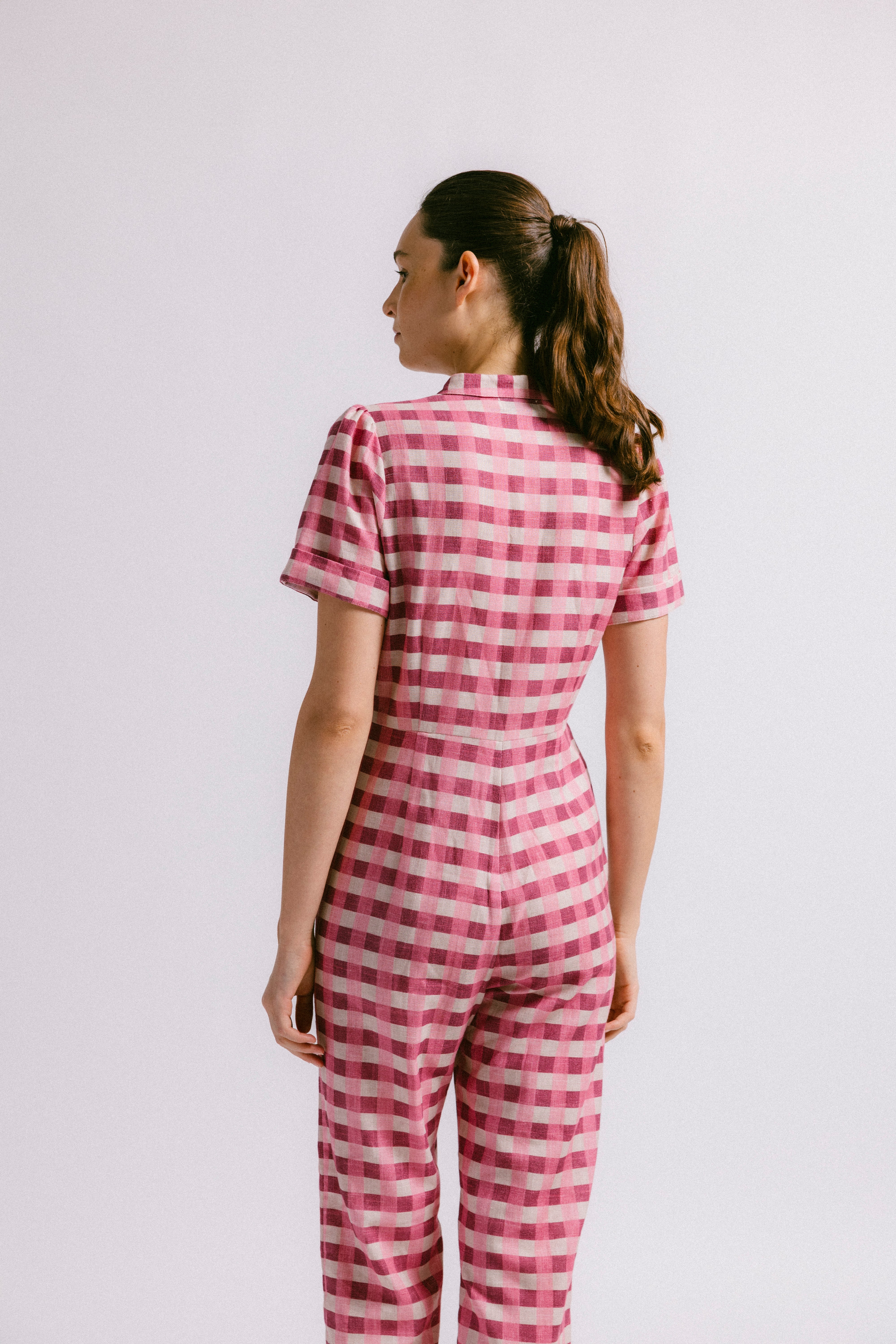 MONO PAPIRO VICHY TIERRA ROSA